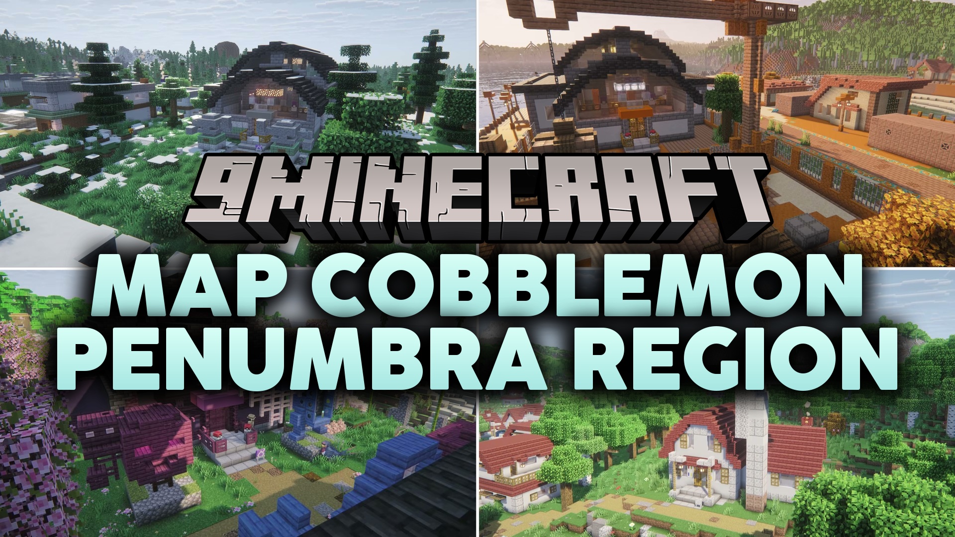 Map Cobblemon Penumbra Region Map (26.2, 1.20.1) – Conquer the Elite Four