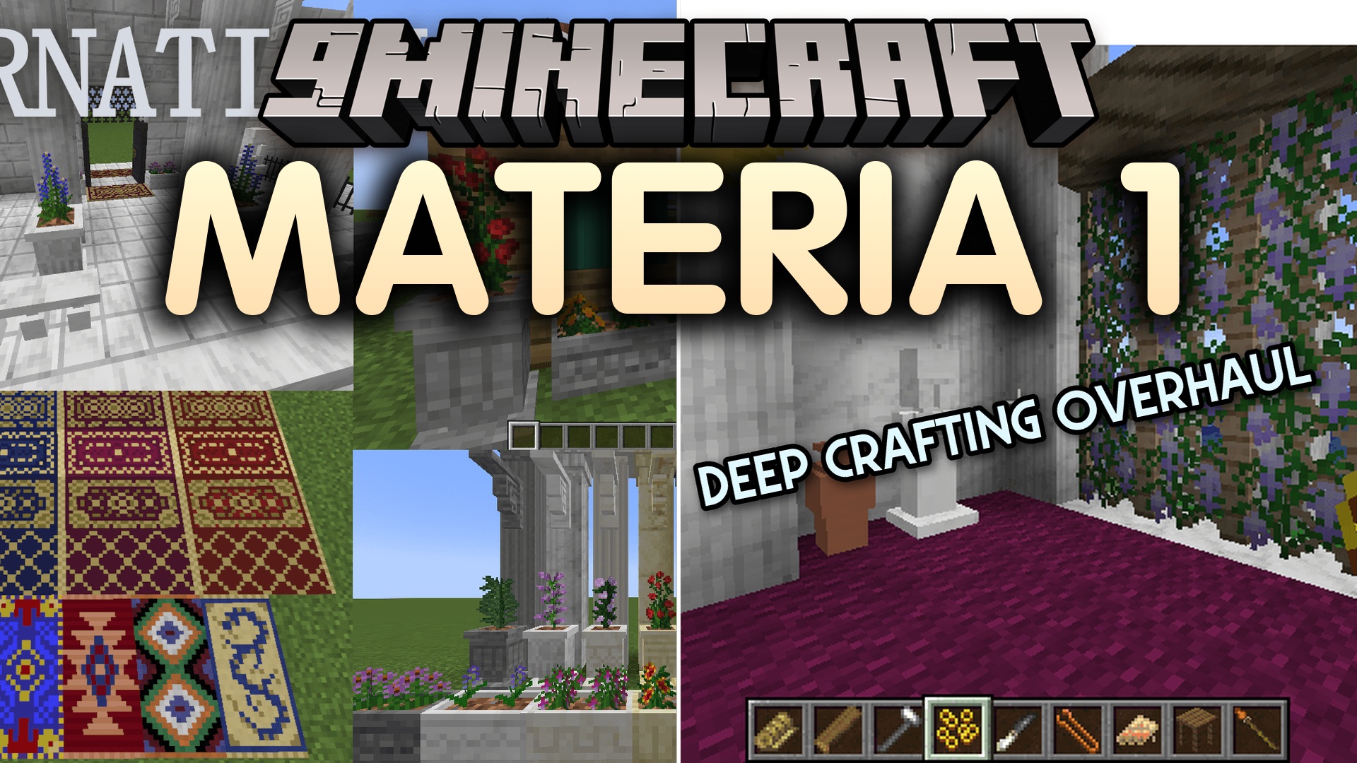 Materia 1 Mod (1.21.1, 1.20.1) – Start in the Stone Age and Master Realistic