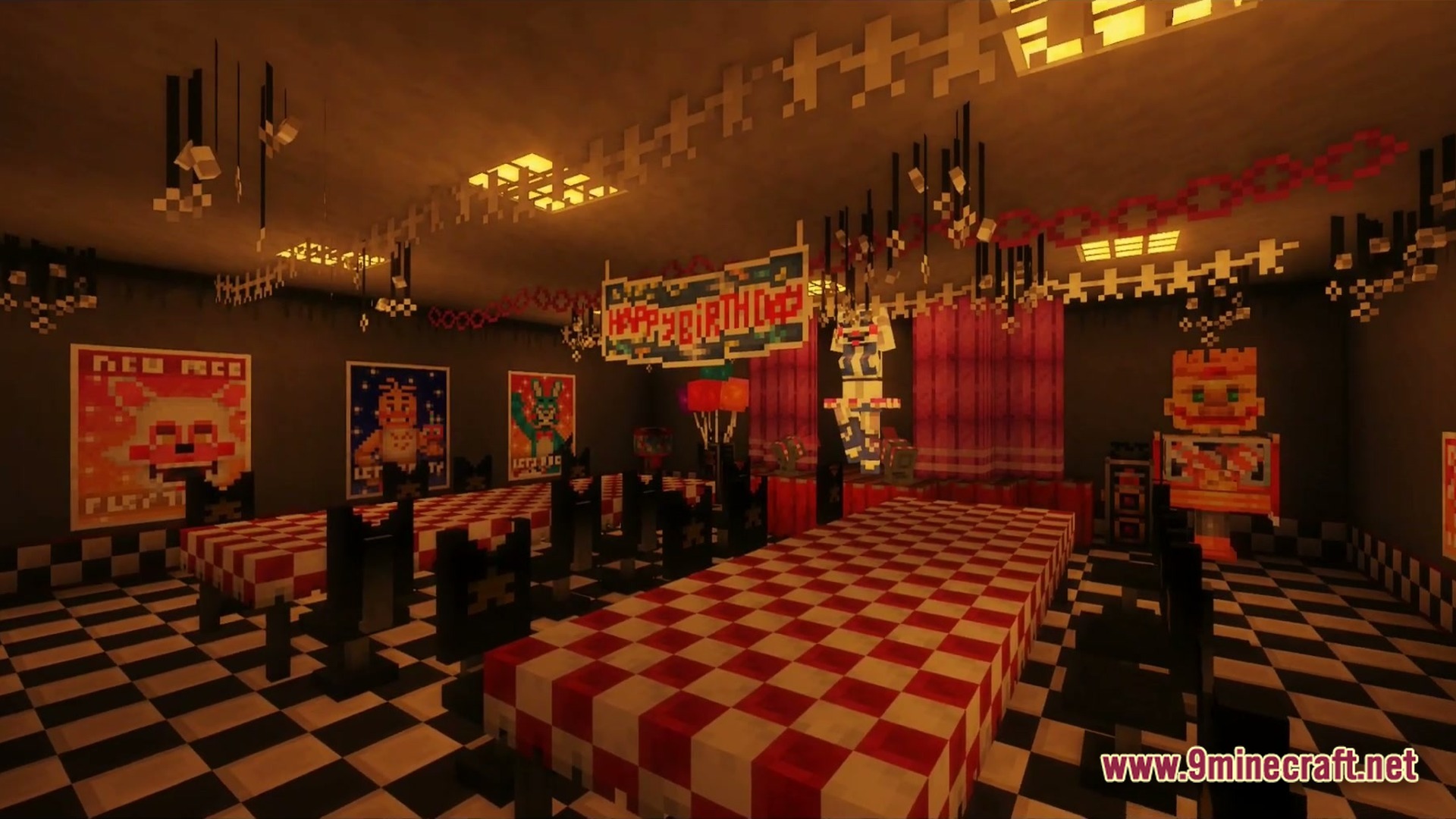 Mechanical Requiem Echoes Map (26.2, 1.20.1) – Survive The Animatronic Terror 3 Mechanical requiem echoes map screenshot 2