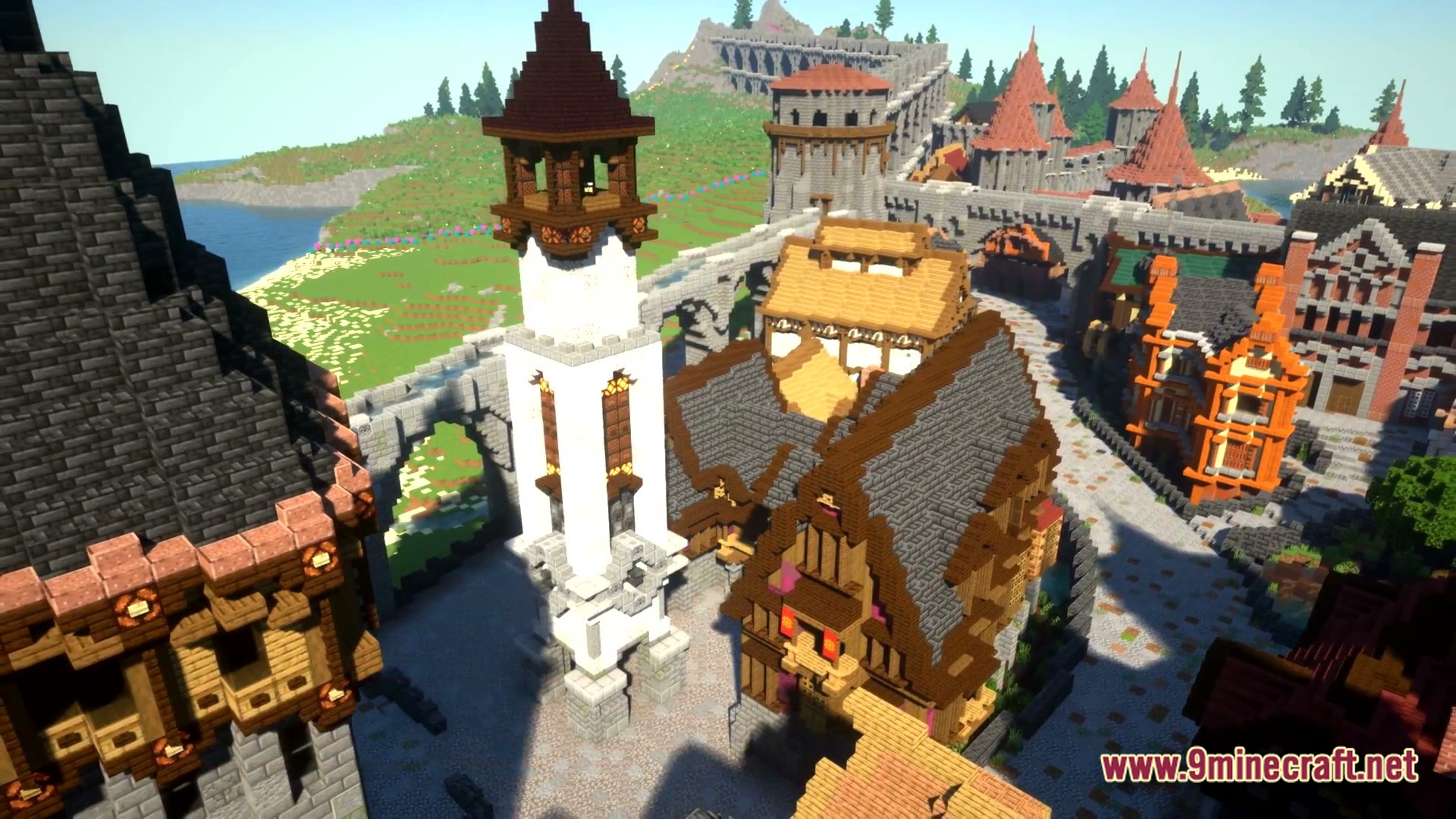 Medieval Clocktower Map (26.2, 1.20.1) – Climb Ancient Gears To The Top 4 Medieval clocktower map screenshot 3