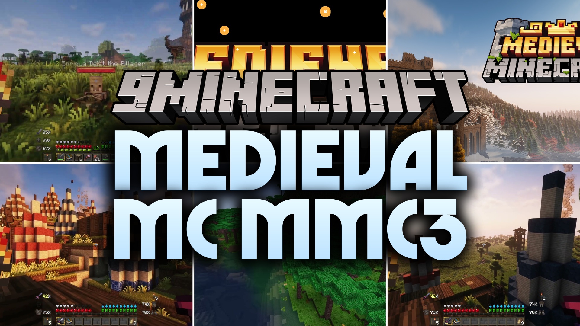 Medieval MC MMC3 Modpack (1.21.1) – Explore Magic Monsters And Medieval