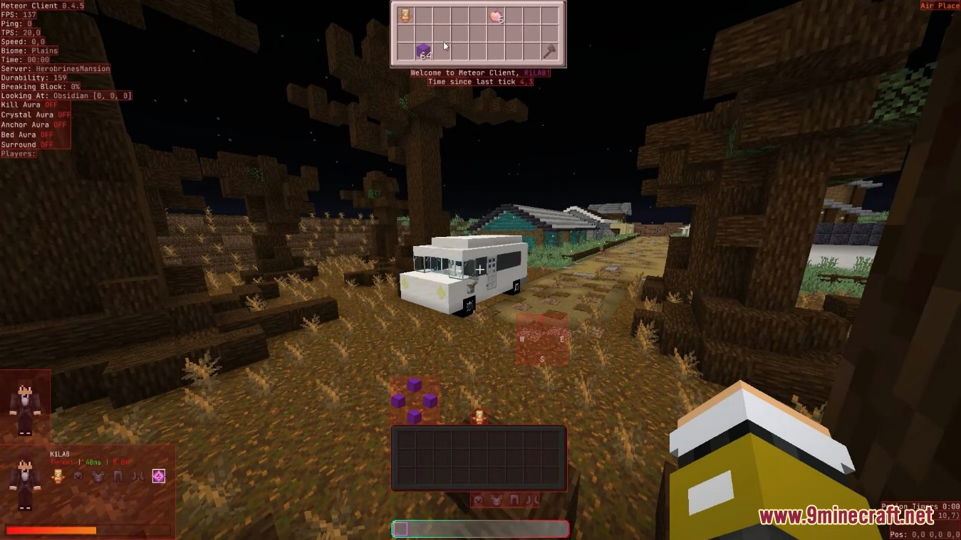 Meteor Client Mod (26.2, 1.20.1) – Xray, Hud, Fly 12 Meteor client mod screenshots 11