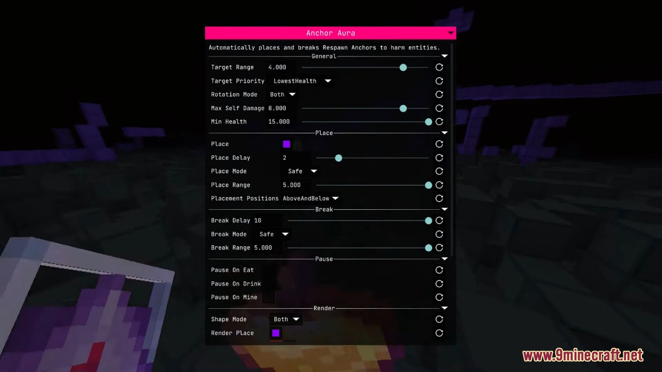Meteor Client Mod (26.2, 1.20.1) – Xray, Hud, Fly 3 Meteor client mod screenshots 2