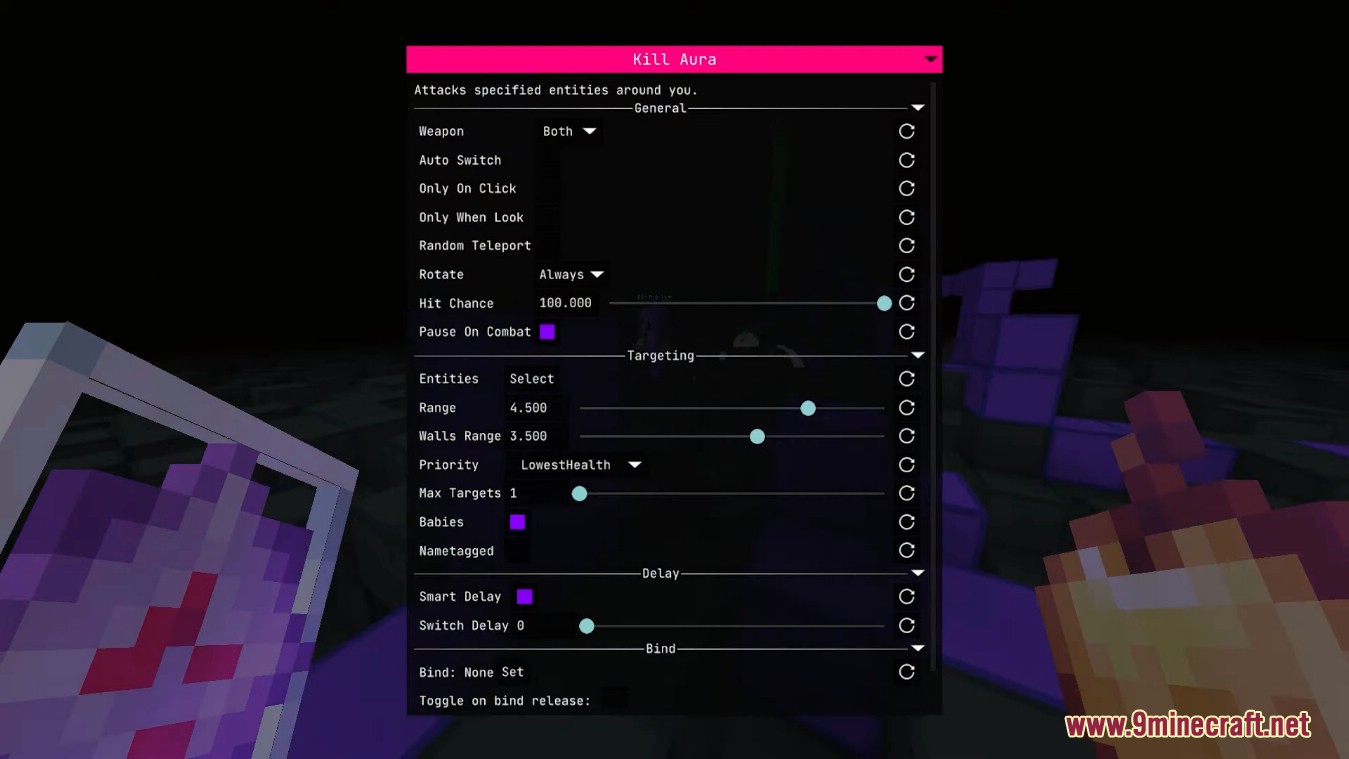 Meteor Client Mod (26.2, 1.20.1) – Xray, Hud, Fly 5 Meteor client mod screenshots 4