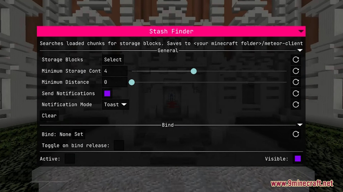 Meteor Client Mod (26.2, 1.20.1) – Xray, Hud, Fly 9 Meteor client mod screenshots 8