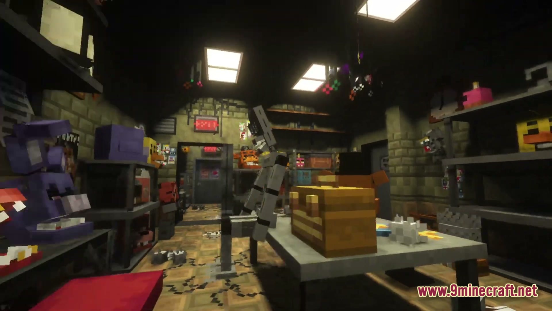 Midnight Shift Protocol Map (26.2, 1.20.1) – Survive Deadly Animatronic Nights 3 Midnight shift protocol map screenshot 2