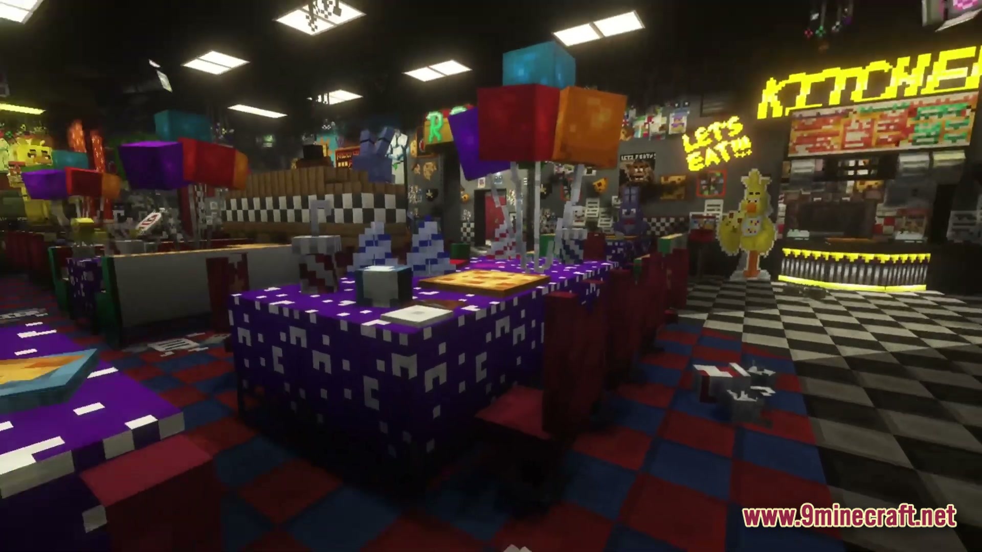 Midnight Shift Protocol Map (26.2, 1.20.1) – Survive Deadly Animatronic Nights 4 Midnight shift protocol map screenshot 3