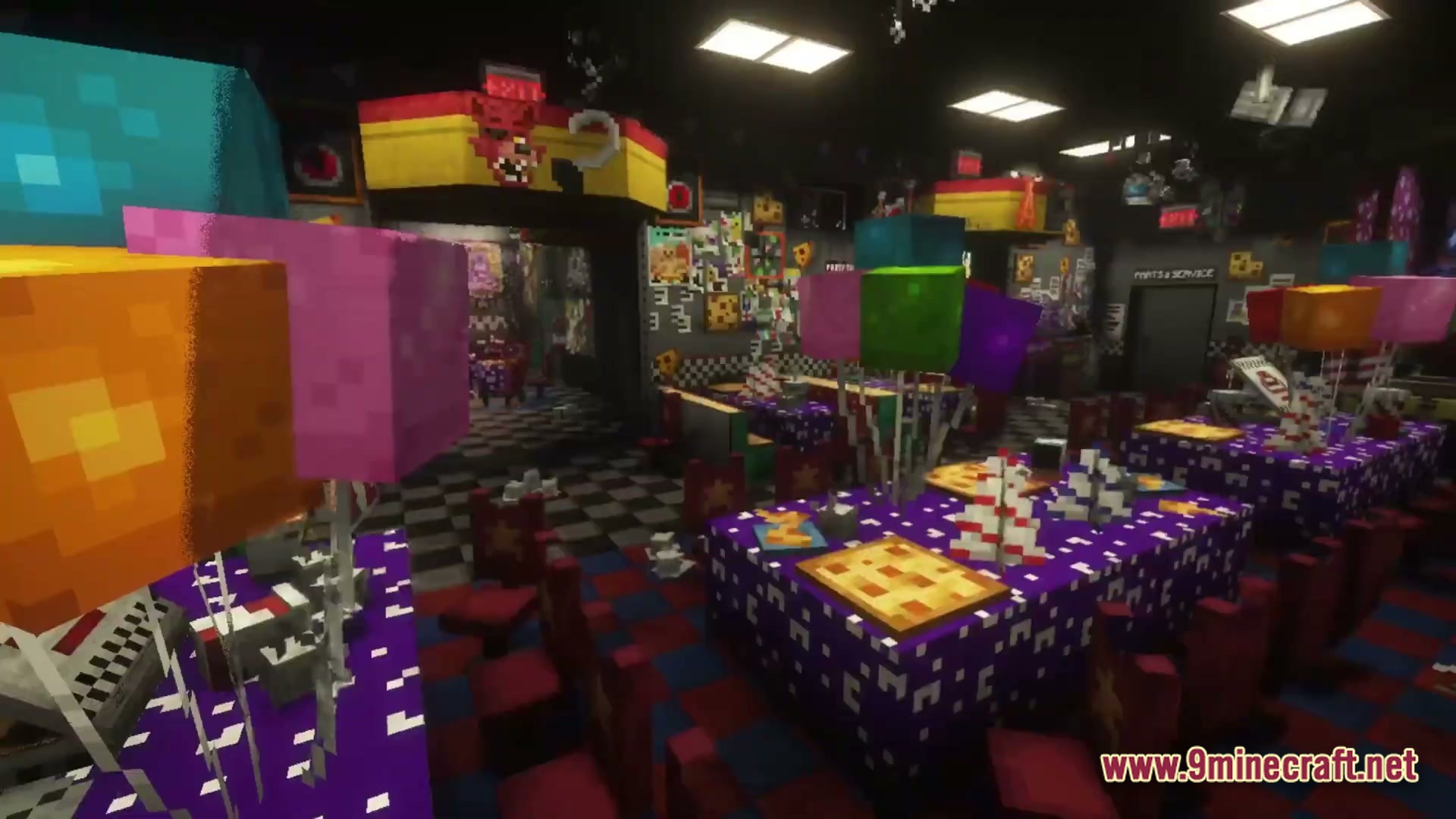 Midnight Shift Protocol Map (26.2, 1.20.1) – Survive Deadly Animatronic Nights 5 Midnight shift protocol map screenshot 4