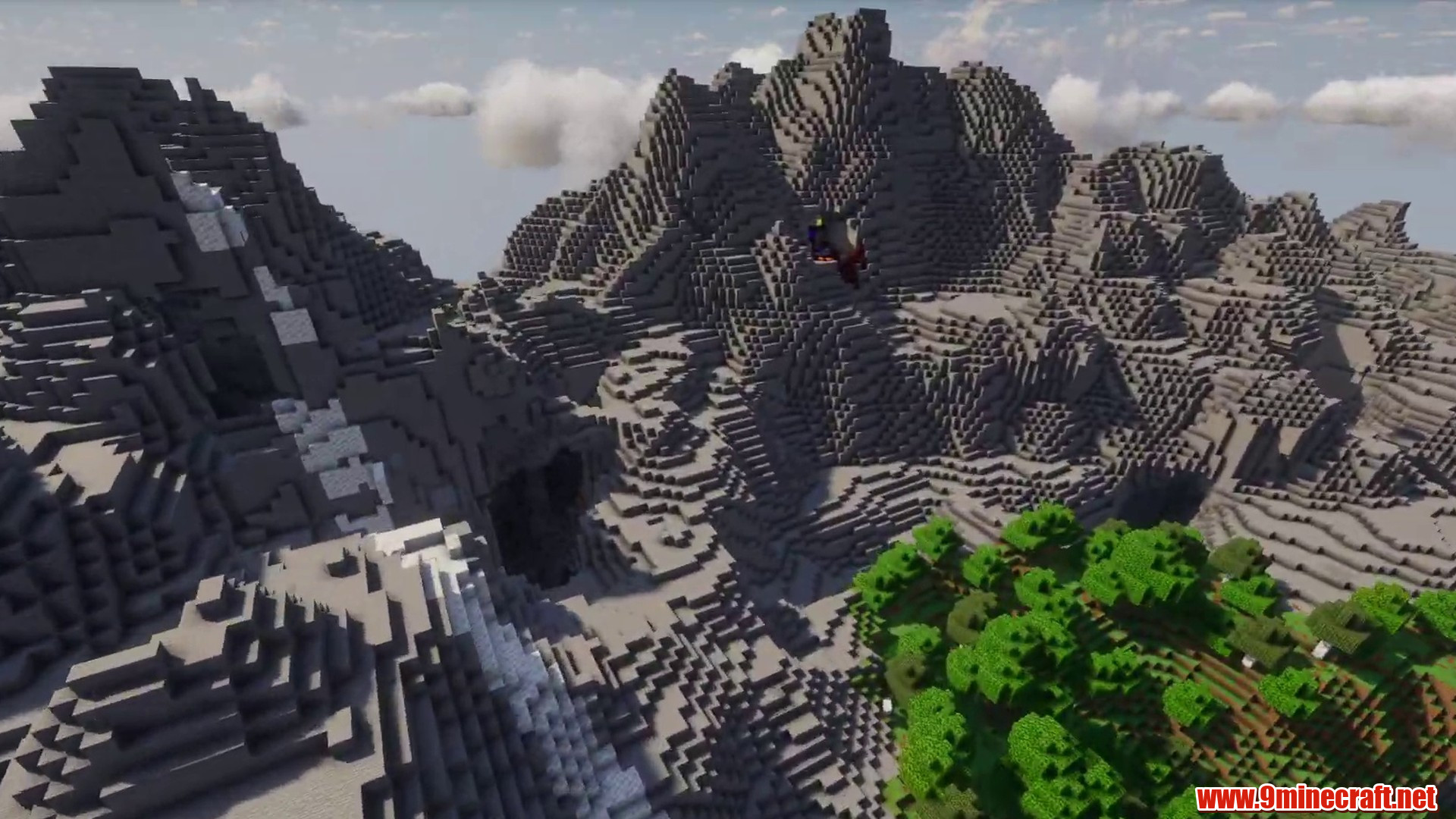 Mountain seed in minecraft seed -9208798146773269481