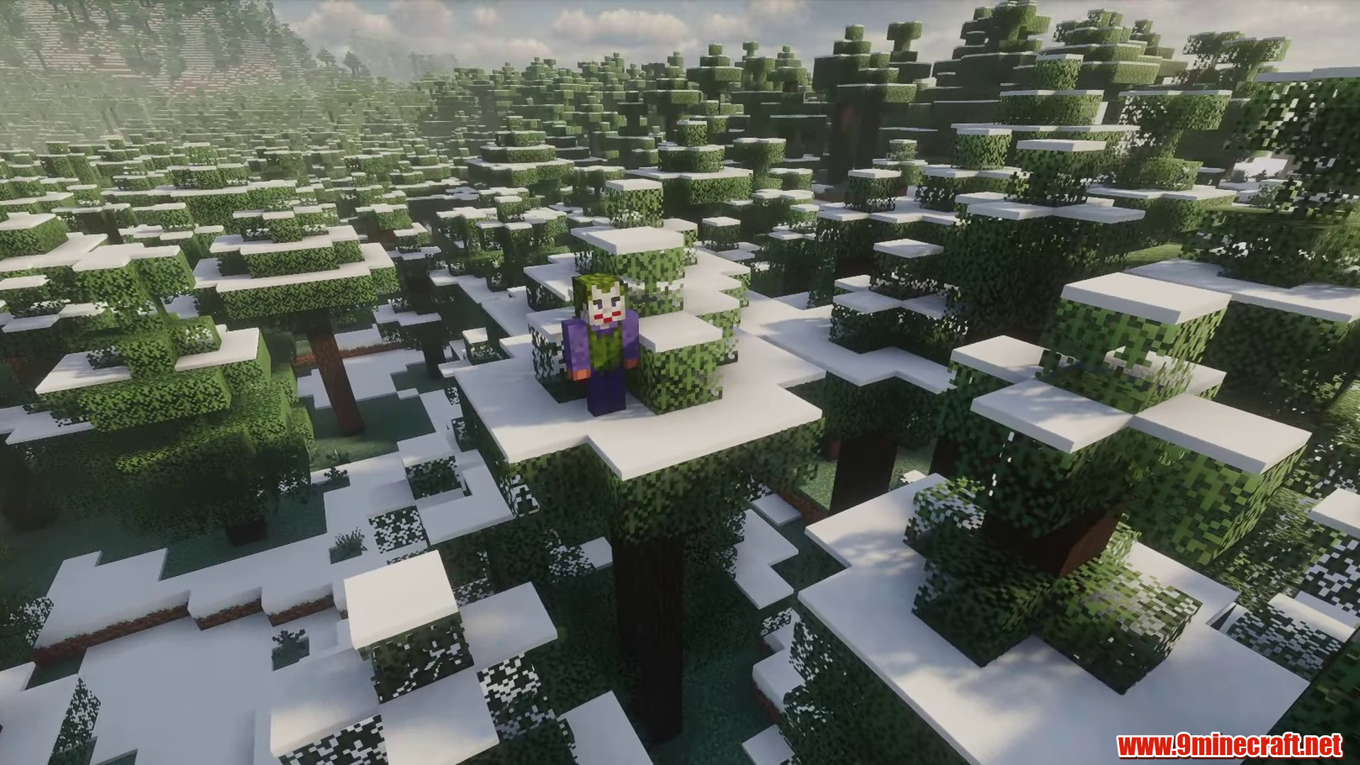 Snow seed in minecraft seed 8743386494761790961