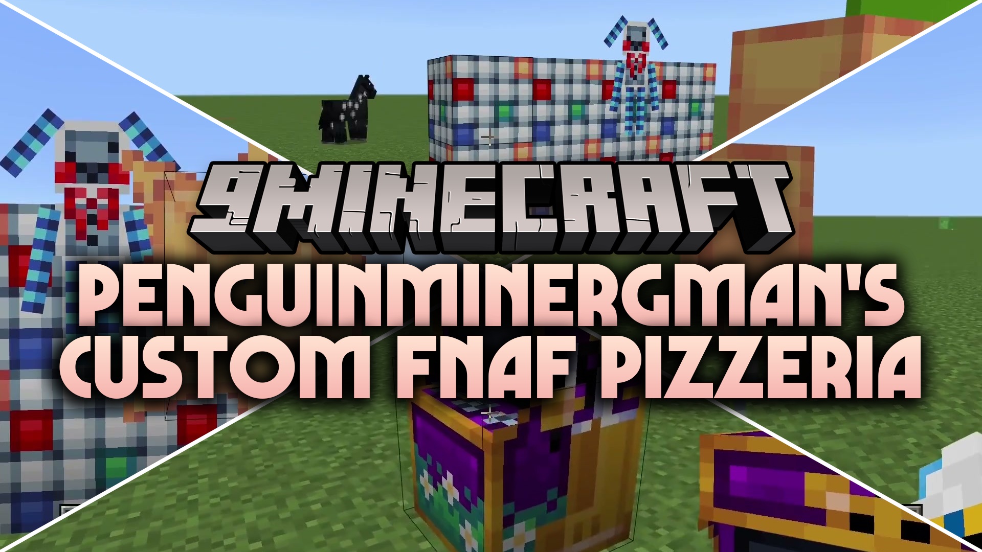 PenguinMinerGman’s Custom FNAF Pizzeria Map (26.2, 1.20.1)
