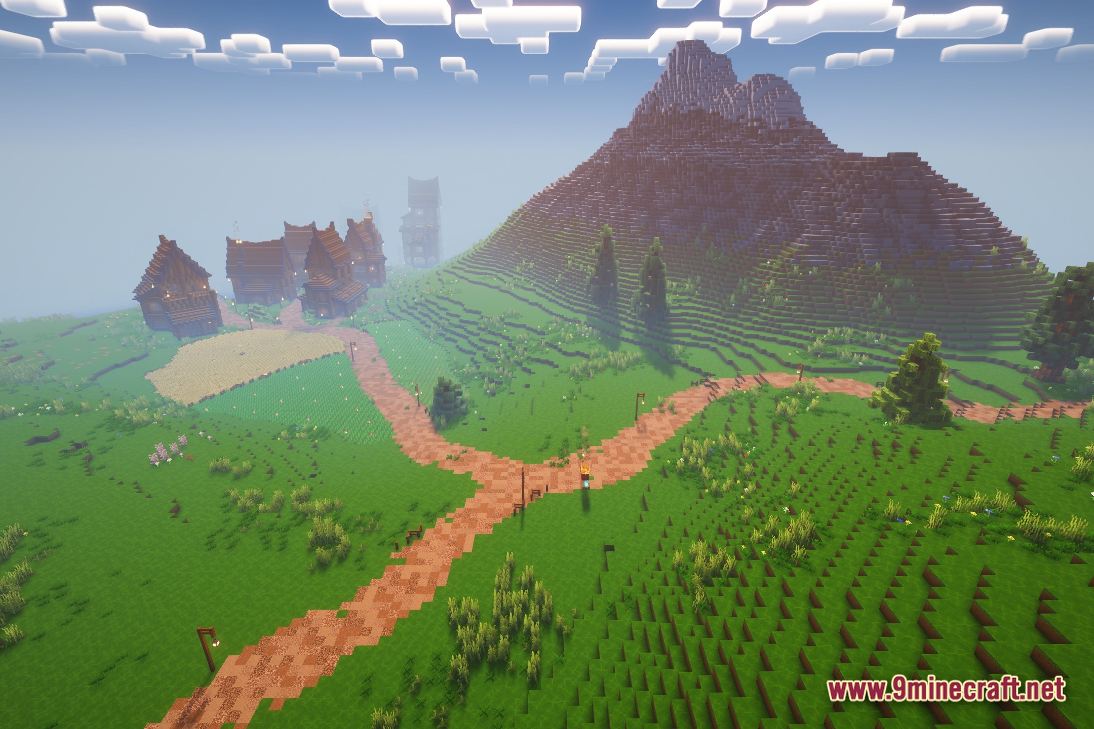 Pineshaders Shaders (26.2, 1.20.1) – Evergreen Color Grading And Soft Shadows 6 Pineshaders shaders screenshot 5