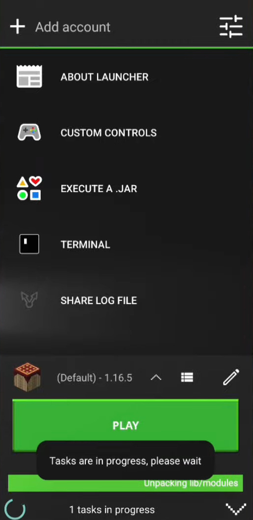 Pojav Glow Worm Launcher (26.2, 1.20.1) – Playing Minecraft Java On Mobile 2 Pojav glow worm launcher screenshots 1