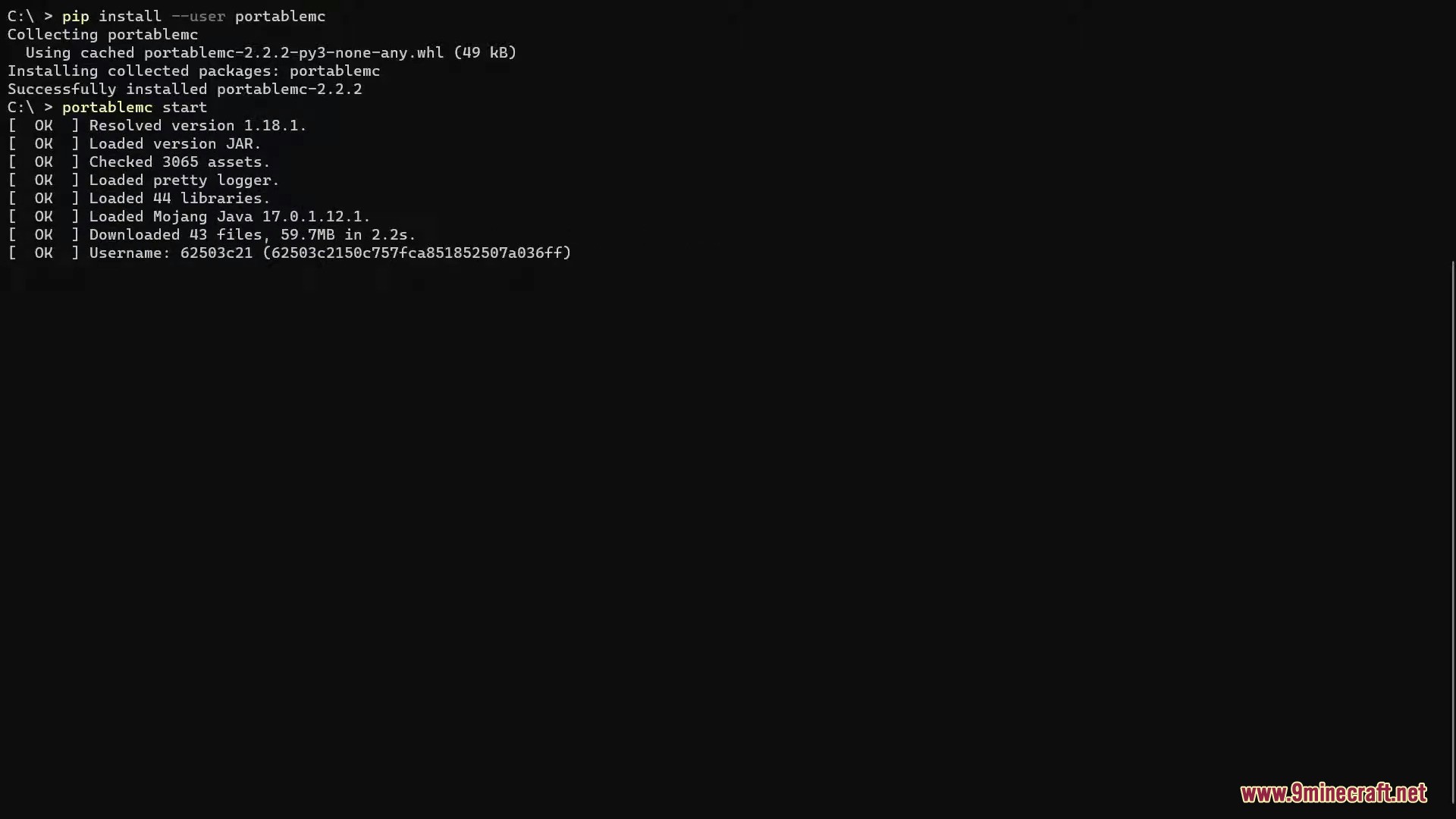 Portable Minecraft Launcher (26.2, 1.20.1) – Command-Line Launcher 2 Portable minecraft launcher screenshots 1