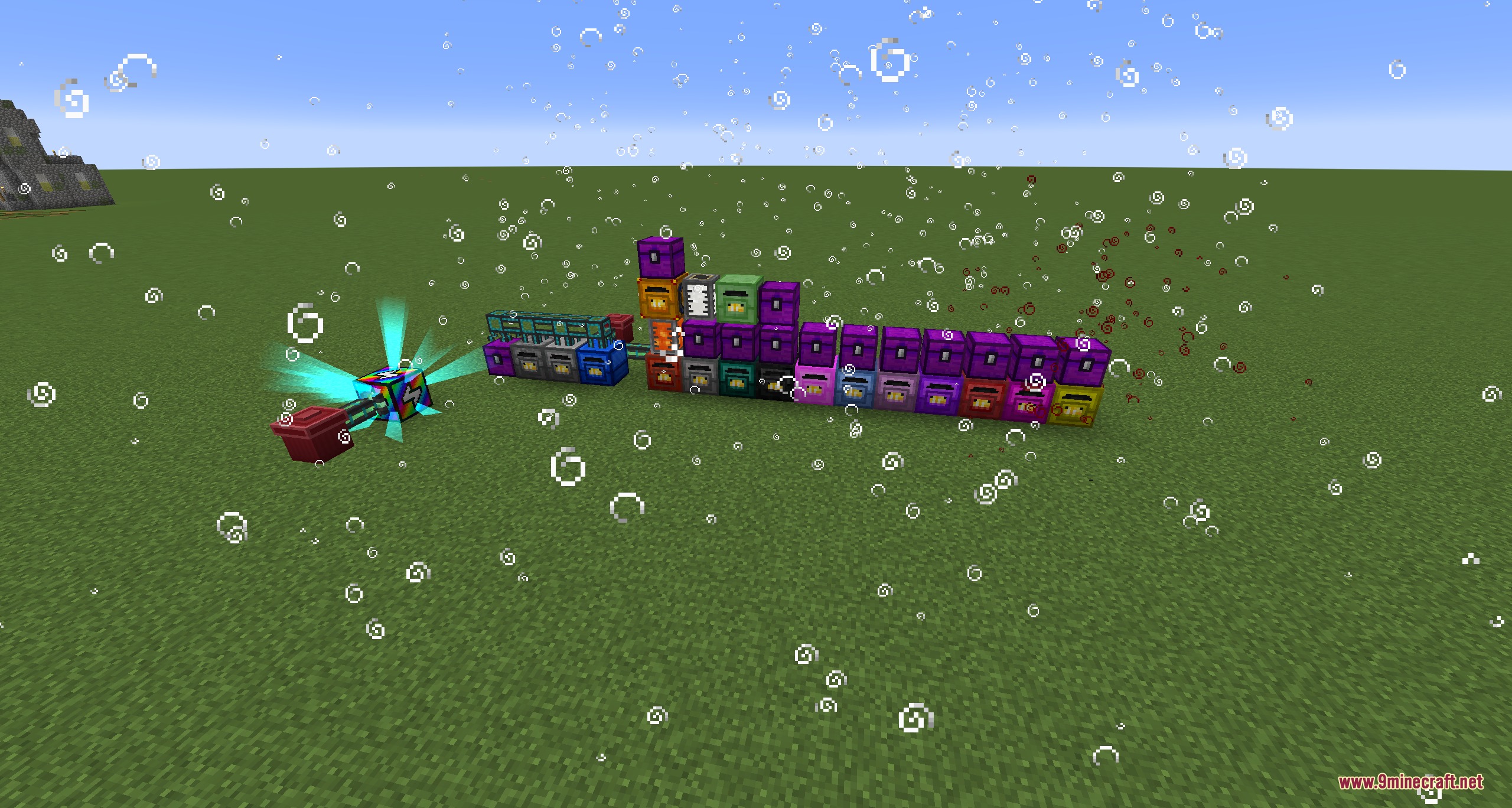 Pragmatic Apparatus Mod (1.21.1) – Automate Resource Mining And Fly In Survival 2 A complex automation system featuring the rainbow generator from pragmatic apparatus mod