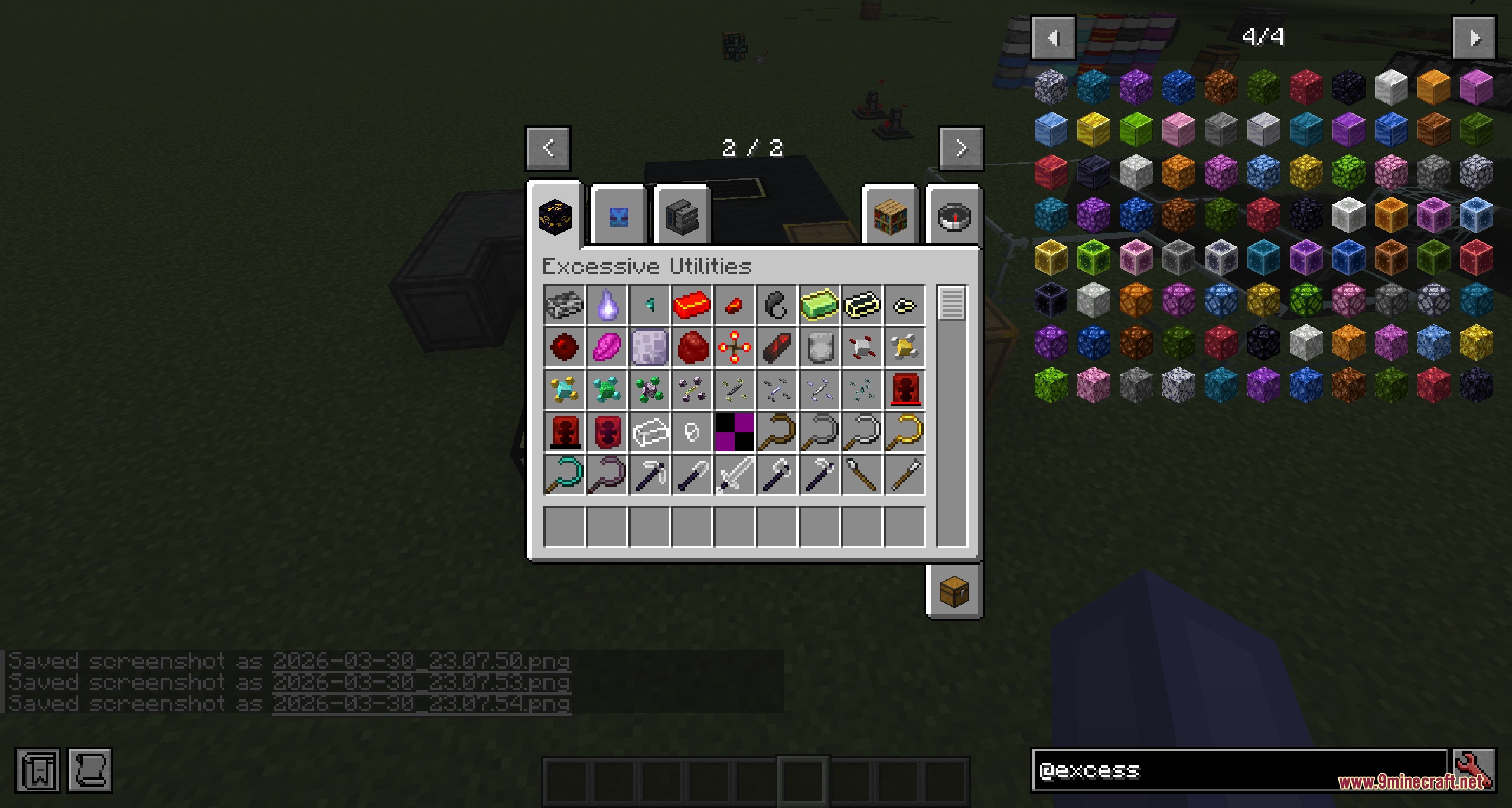 Pragmatic Apparatus Mod (1.21.1) – Automate Resource Mining And Fly In Survival 4 Minecraft inventory screen displaying various items from the pragmatic apparatus mod