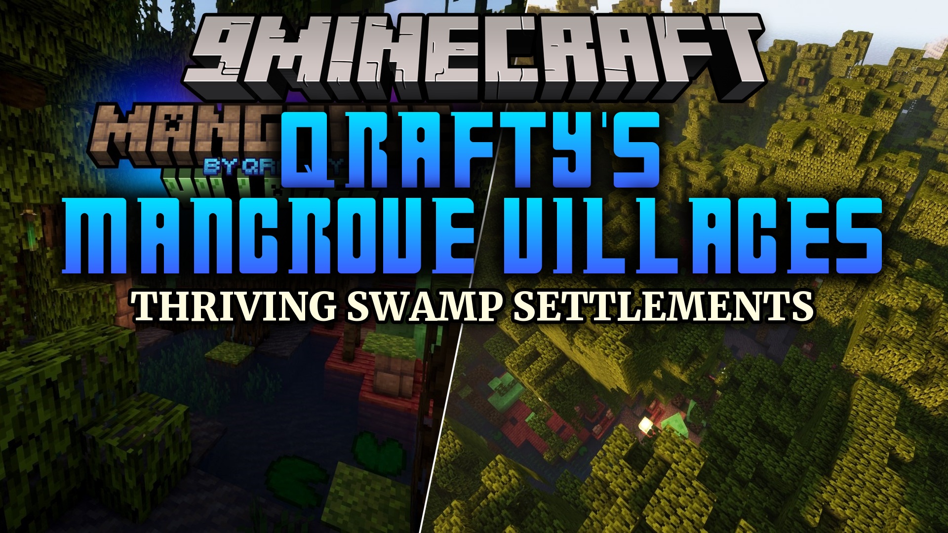 Qrafty’s Mangrove Villages Data Pack (26.2, 1.21.1) – Find Hidden Towns