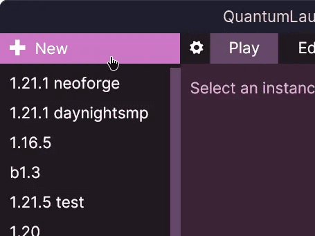 Quantum Launcher (26.2, 1.20.1) – Playing Minecraft Without An Account 4 Quantum launcher screenshots 3