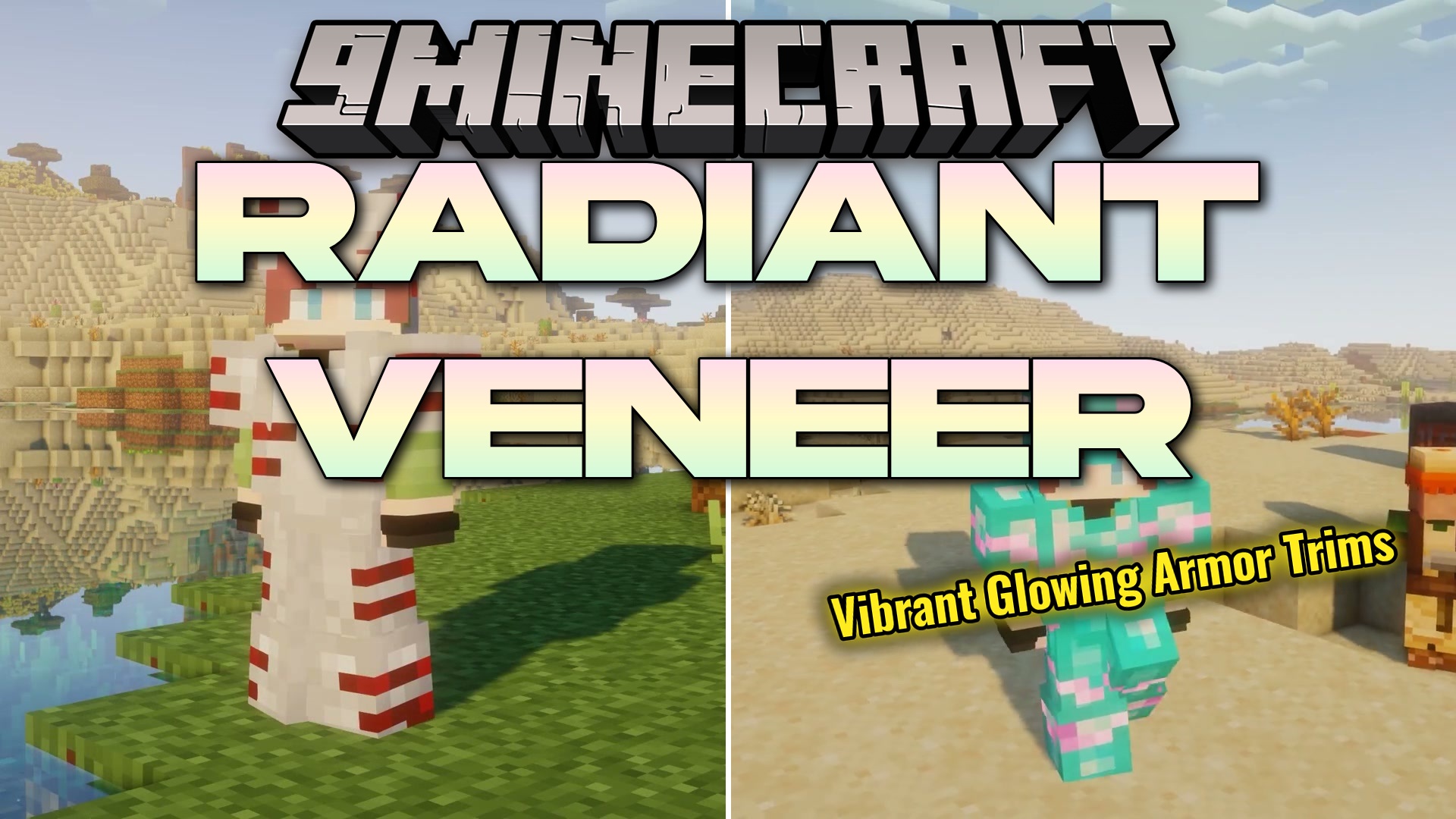 Radiant Veneer Mod (26.2, 1.21.1) – Light Up the Night with Glowing Armor Trims Radiant Veneer Mod (26.2, 1.21.1) – Light Up the Night with Glowing Armor Trims