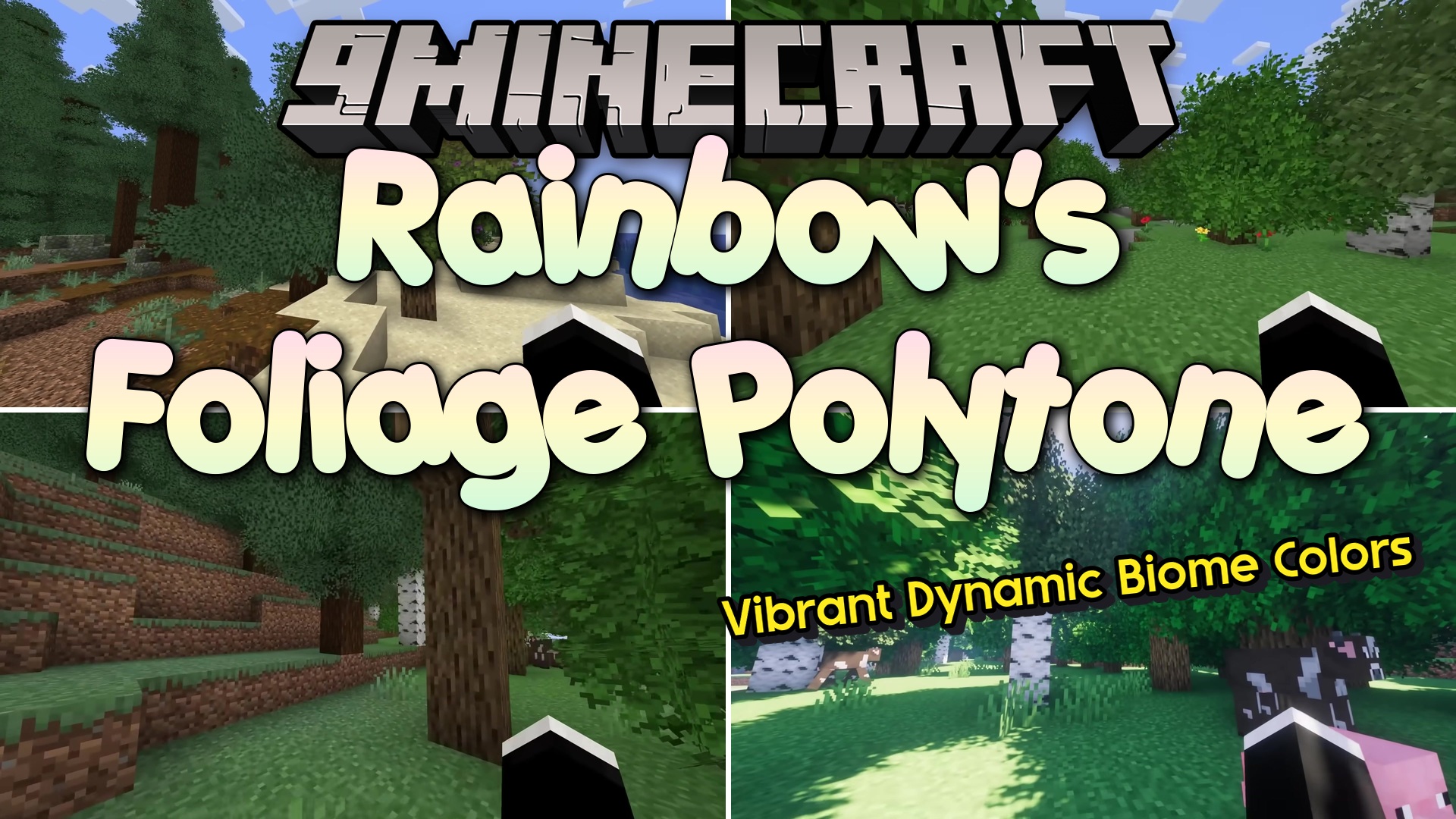 Rainbow’s Foliage Polytone Resource Pack (26.2, 1.20.1)