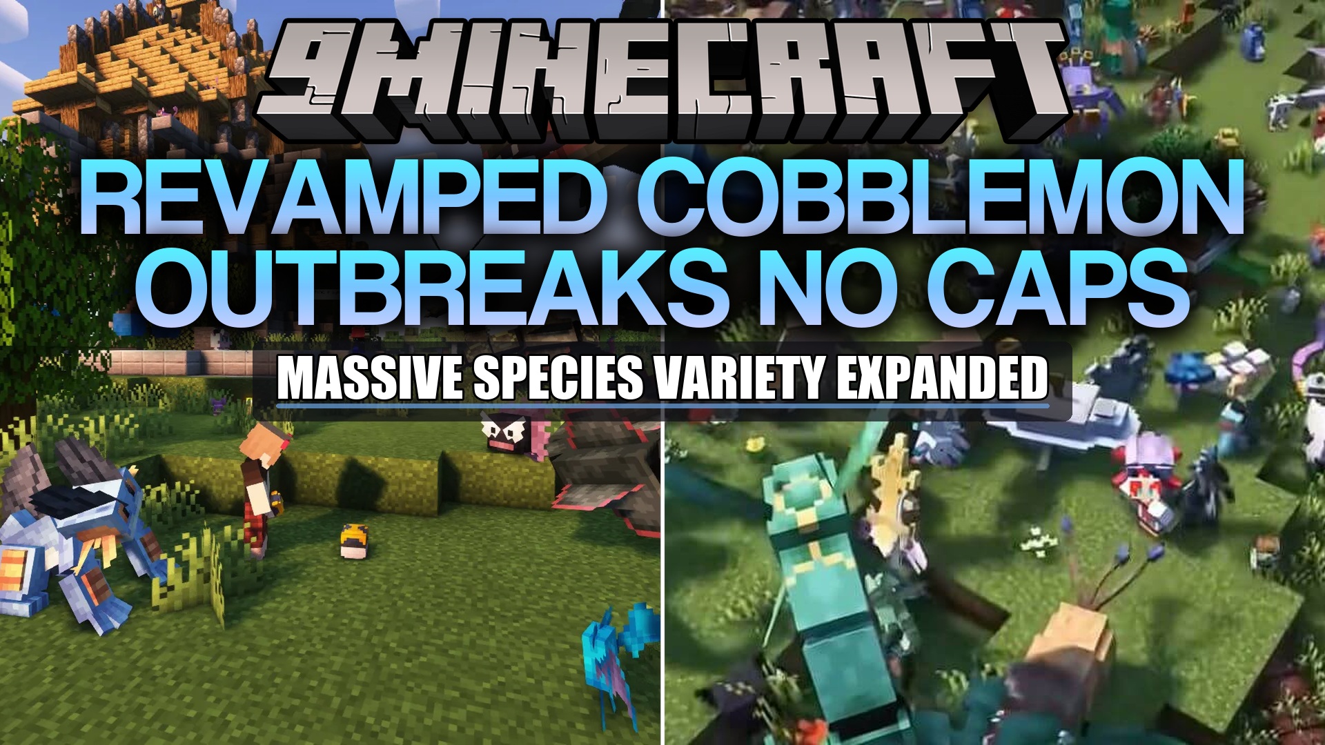 Revamped Cobblemon Outbreaks No Caps Data Pack (1.21.1)
