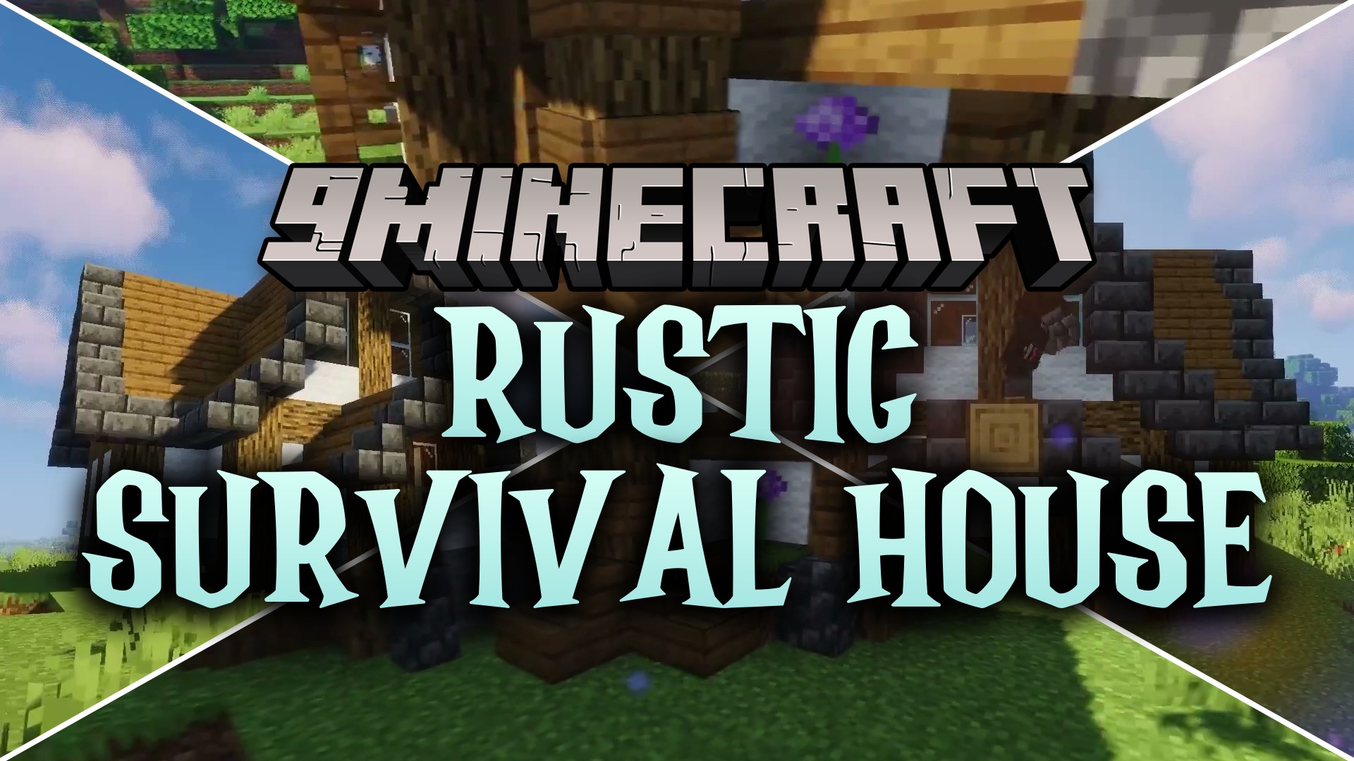 Rustic Survival House Map (26.2, 1.20.1) – A Cozy Countryside Starter Home 1 Rustic survival house map