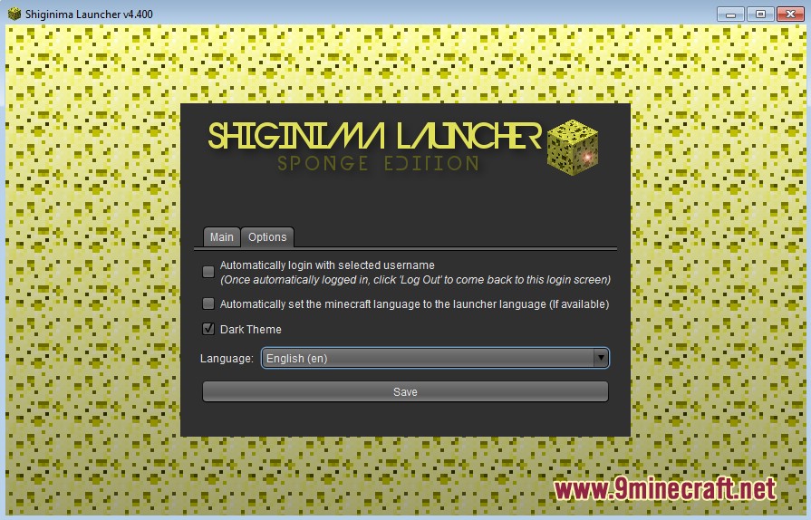 Shiginima launcher screenshots 2