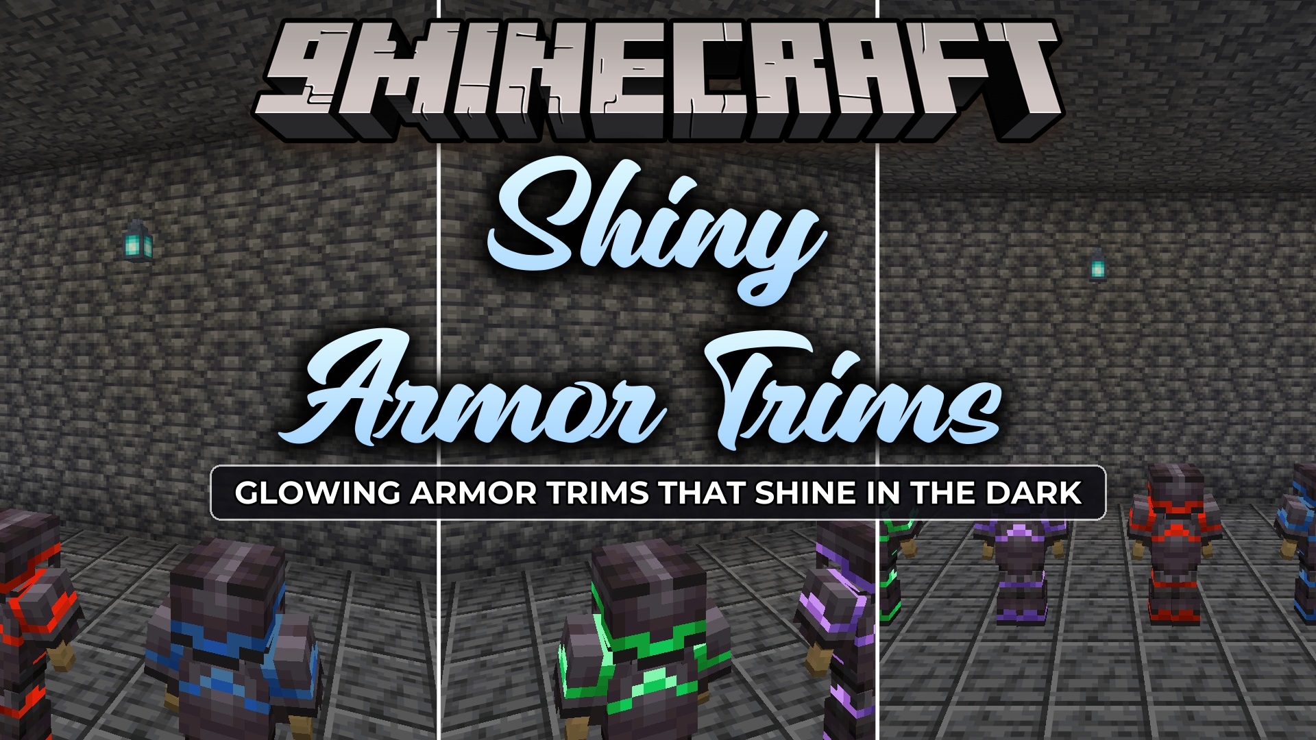 Shiny Armor Trims 9minecraft Resource Pack (26.2) – Radiant Trims Glowing in the Dark Shiny Armor Trims 9minecraft Resource Pack (26.2) – Radiant Trims Glowing in the Dark