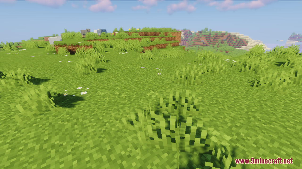 Simple Grass Flowers Resource Pack (26.2, 1.20.1) – Texture Pack 2 Simple grass flowers screenshots 1