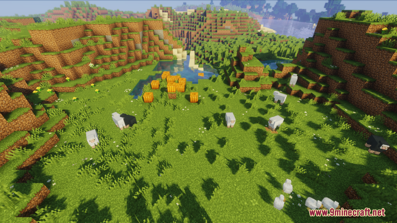 Simple Grass Flowers Resource Pack (26.2, 1.20.1) – Texture Pack 5 Simple grass flowers screenshots 4