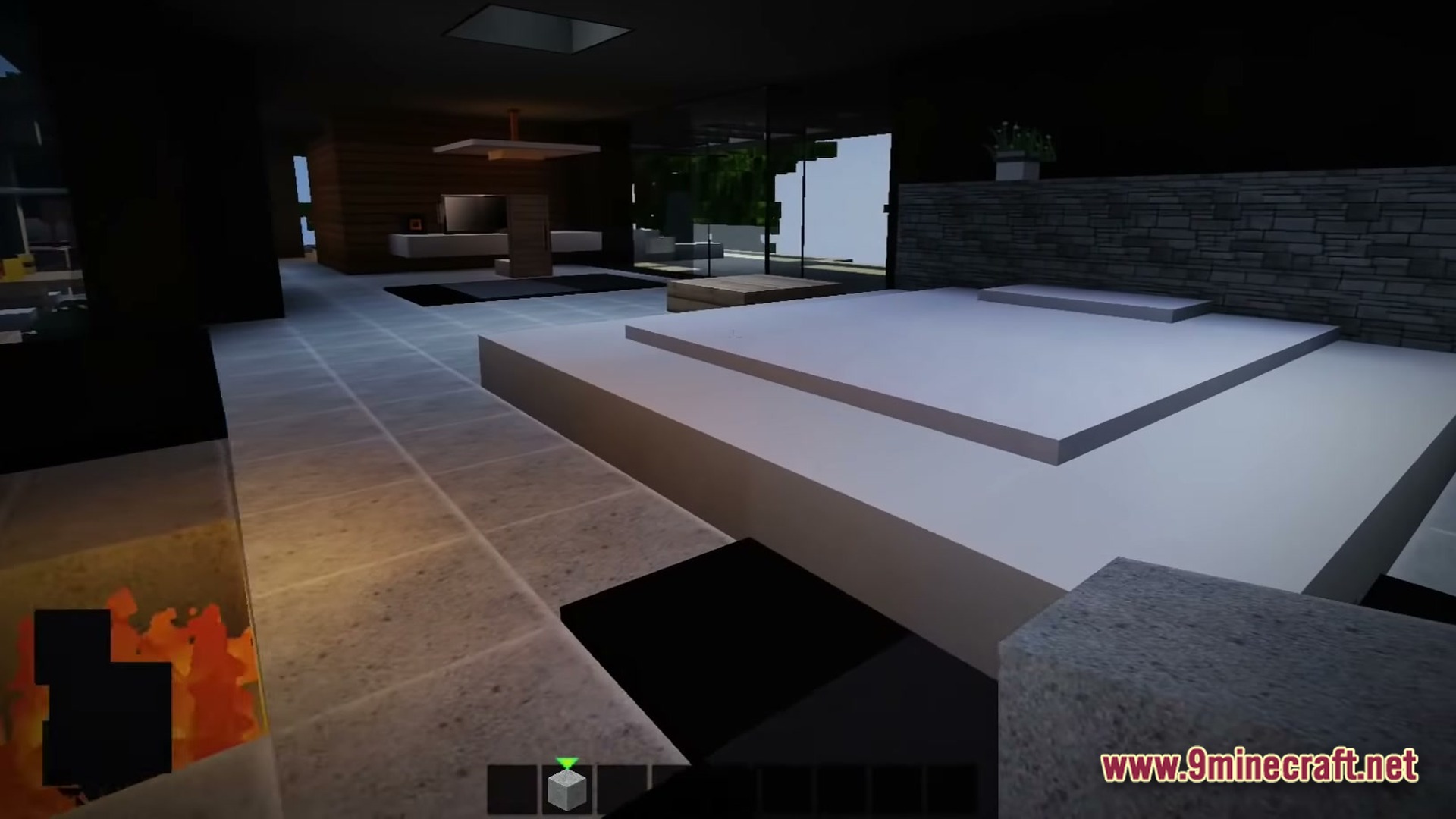 Simple Modern House Map (26.2, 1.20.1) – Peaceful Survival In Modern Comfort 4 Simple modern house map screenshot 3