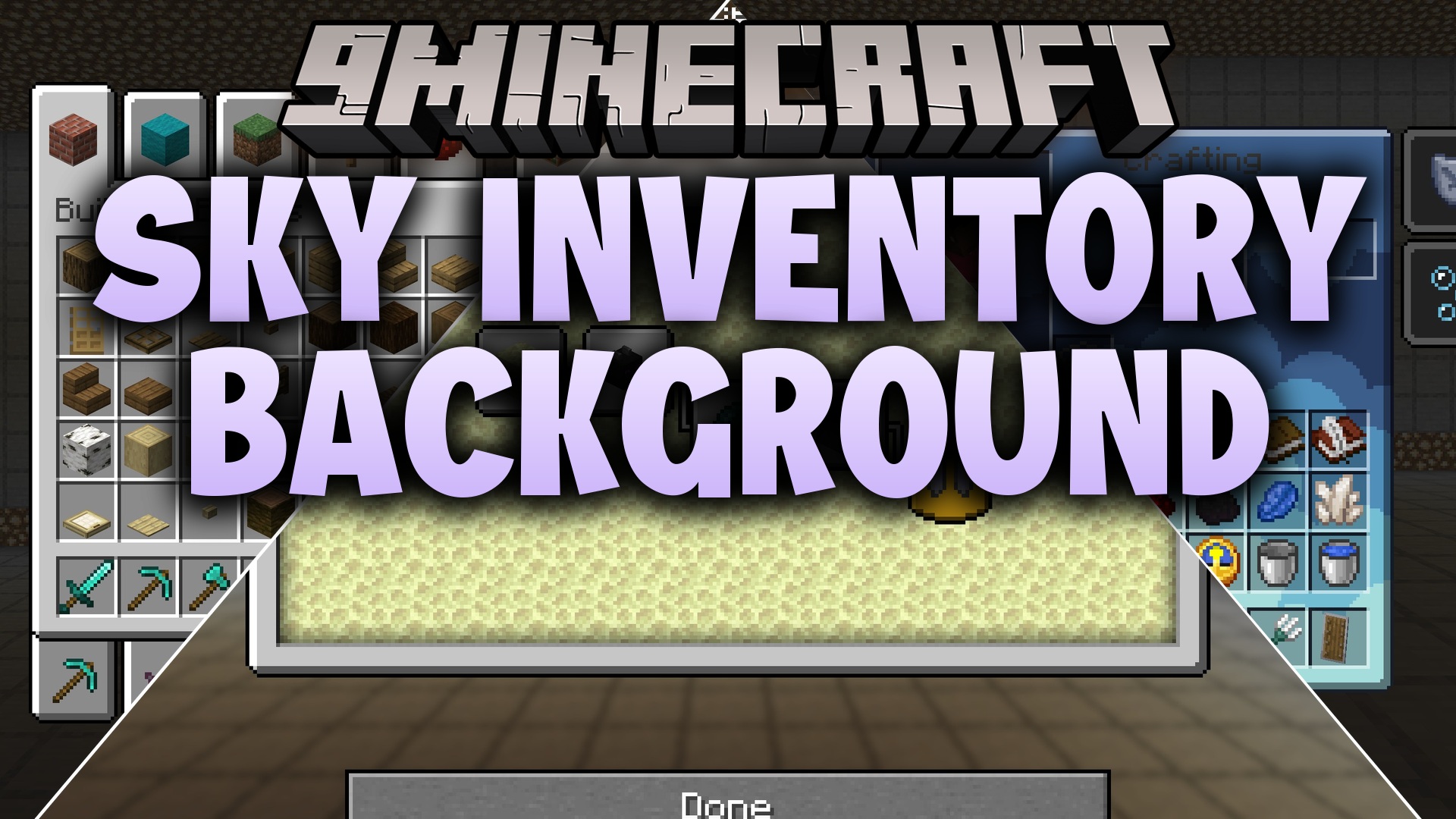 Sky Inventory Background Resource Pack (26.2, 1.21.1)