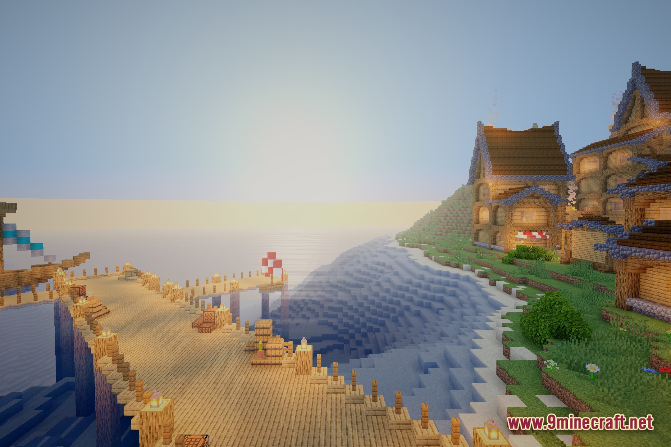 Skyrune Shaders (26.2, 1.20.1) – Clear Water And Lightweight Lighting 3 Skyrune shaders screenshot 2
