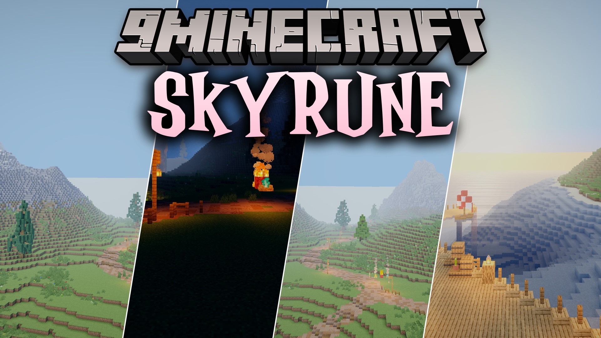 Skyrune Shaders (26.2, 1.20.1) – Clear Water and Lightweight Lighting