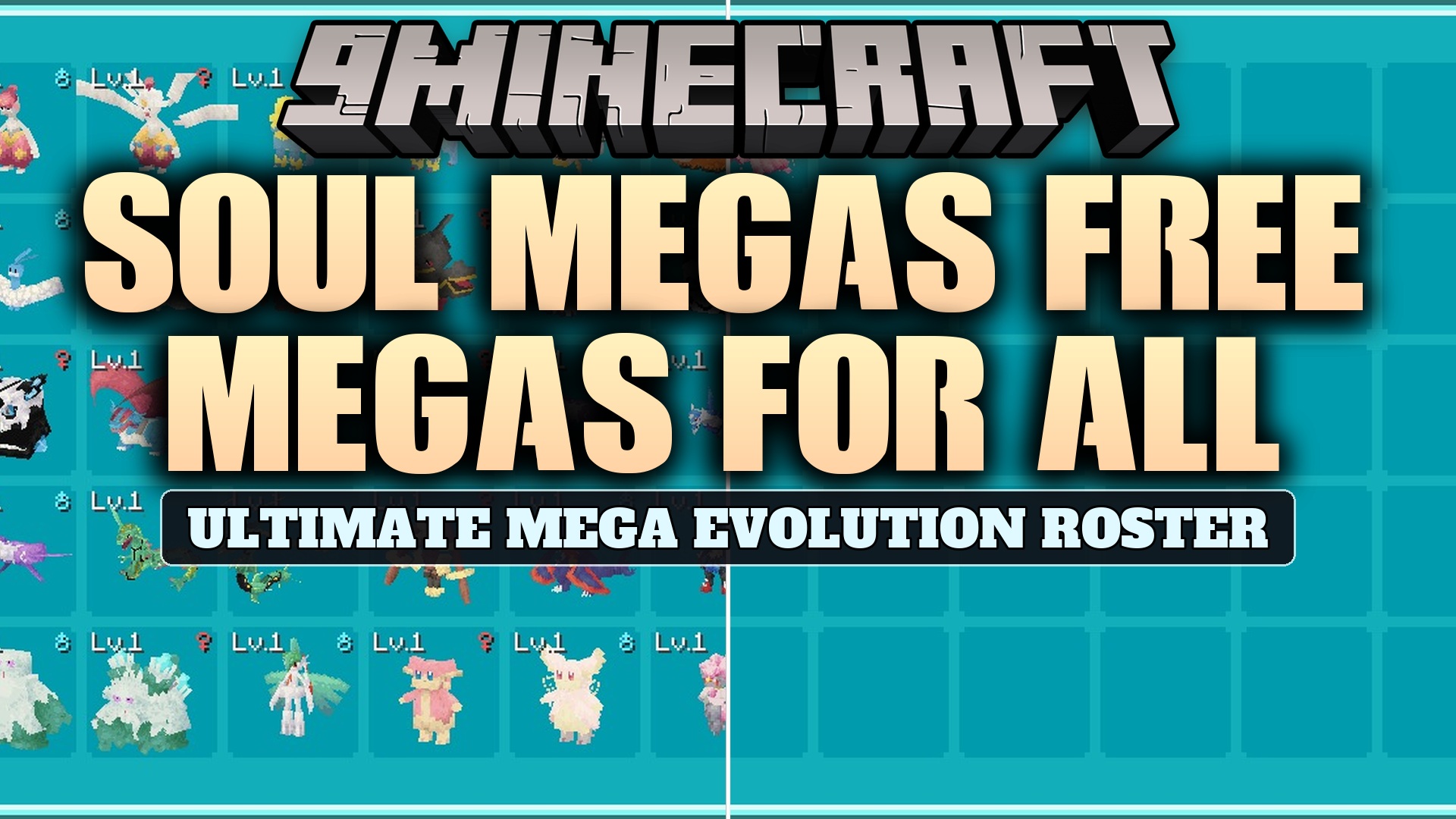 Soul Megas FREE MEGAS FOR ALL Data Pack (1.21.1, 1.20.1)