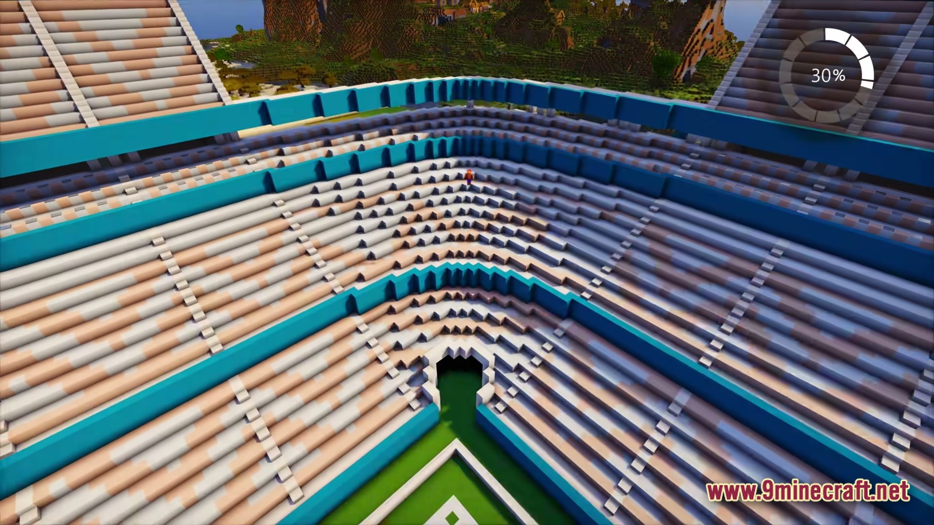 Stadium sprint striker map screenshot 1