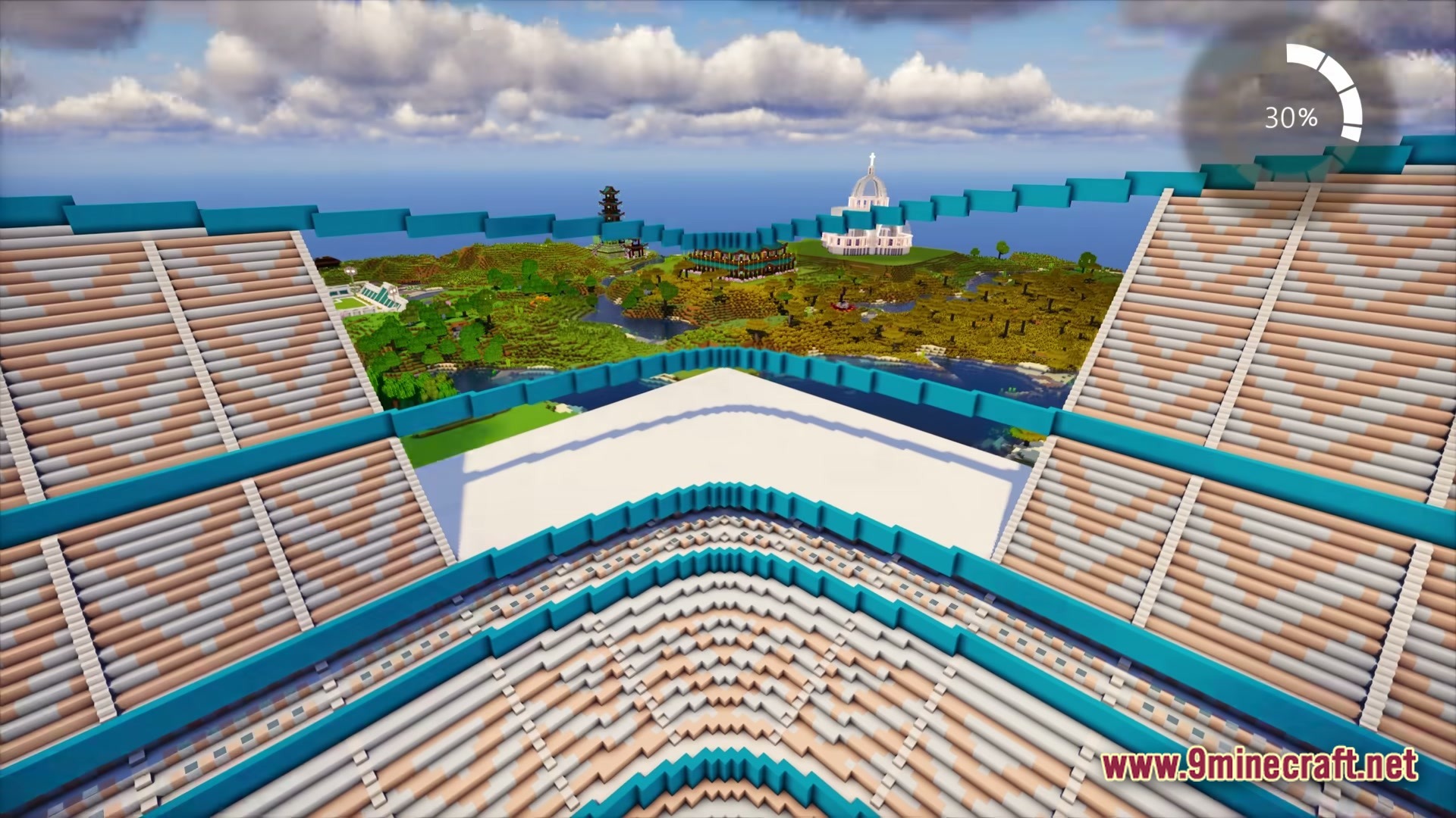 Stadium sprint striker map screenshot 2