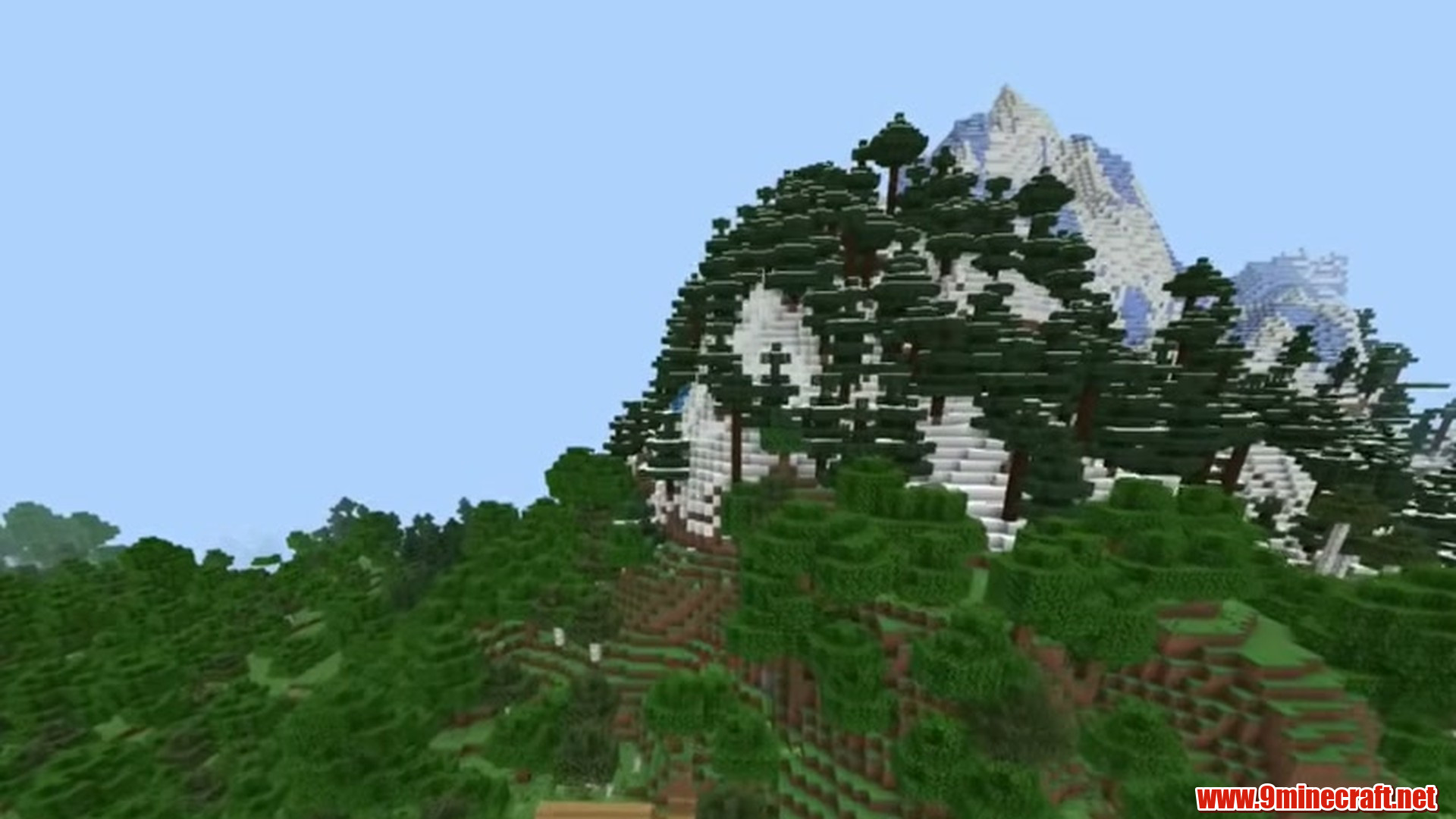 Rare structures survival start in minecraft seed 8398432506464959201