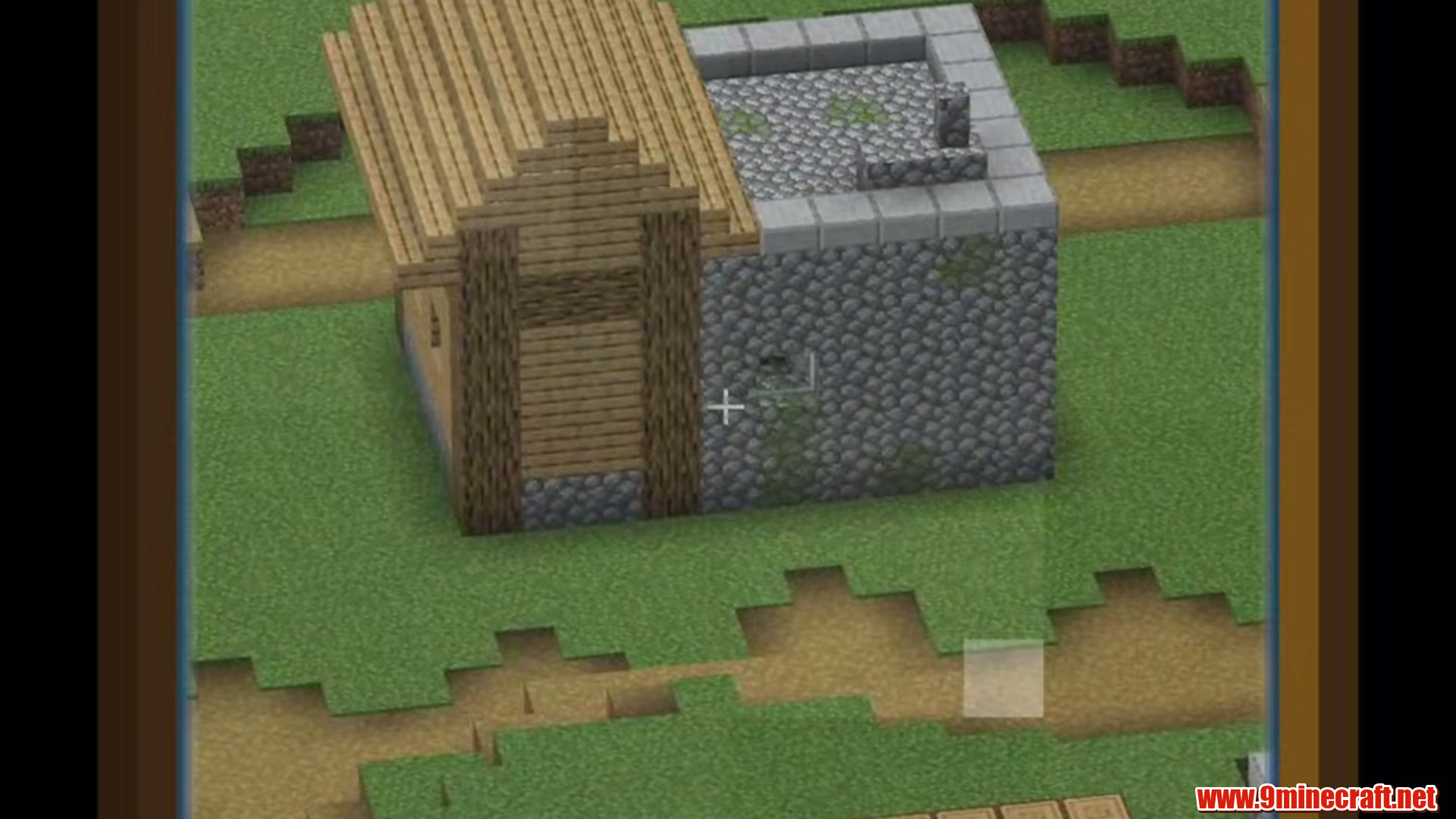 All biomes and five blacksmiths in minecraft seed 6088624825744955105