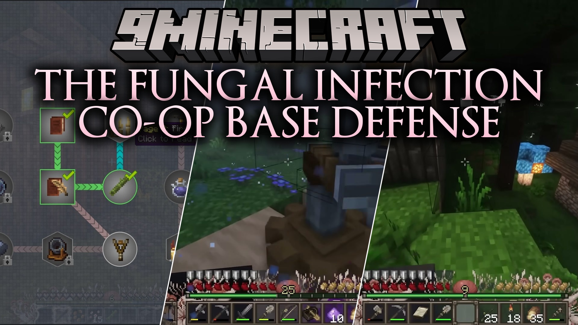 The Fungal Infection Co Op Base Defense Modpack (1.20.1) – Defend Your Base Or Rot