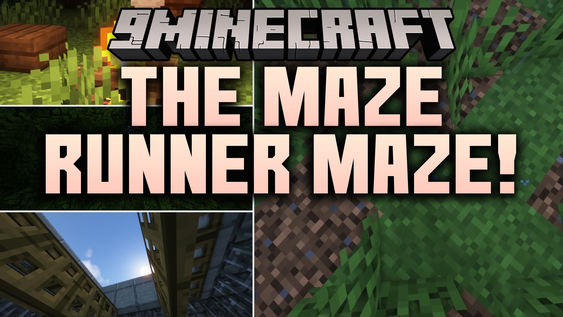 The Maze Runner MAZE! Map (26.2, 1.20.1) – Escape the Endless Labyrinth Walls