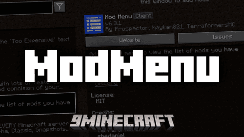 Starhud Mod (26.2, 1.20.1) – Fancy Hud Elements 9 Thumbnail mod menu mod 500x281 3