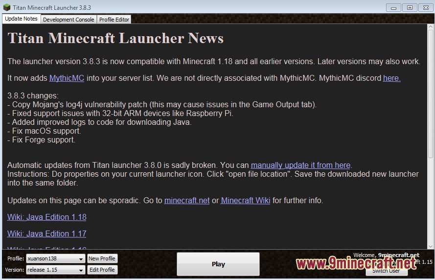 Titan launcher screenshots 2