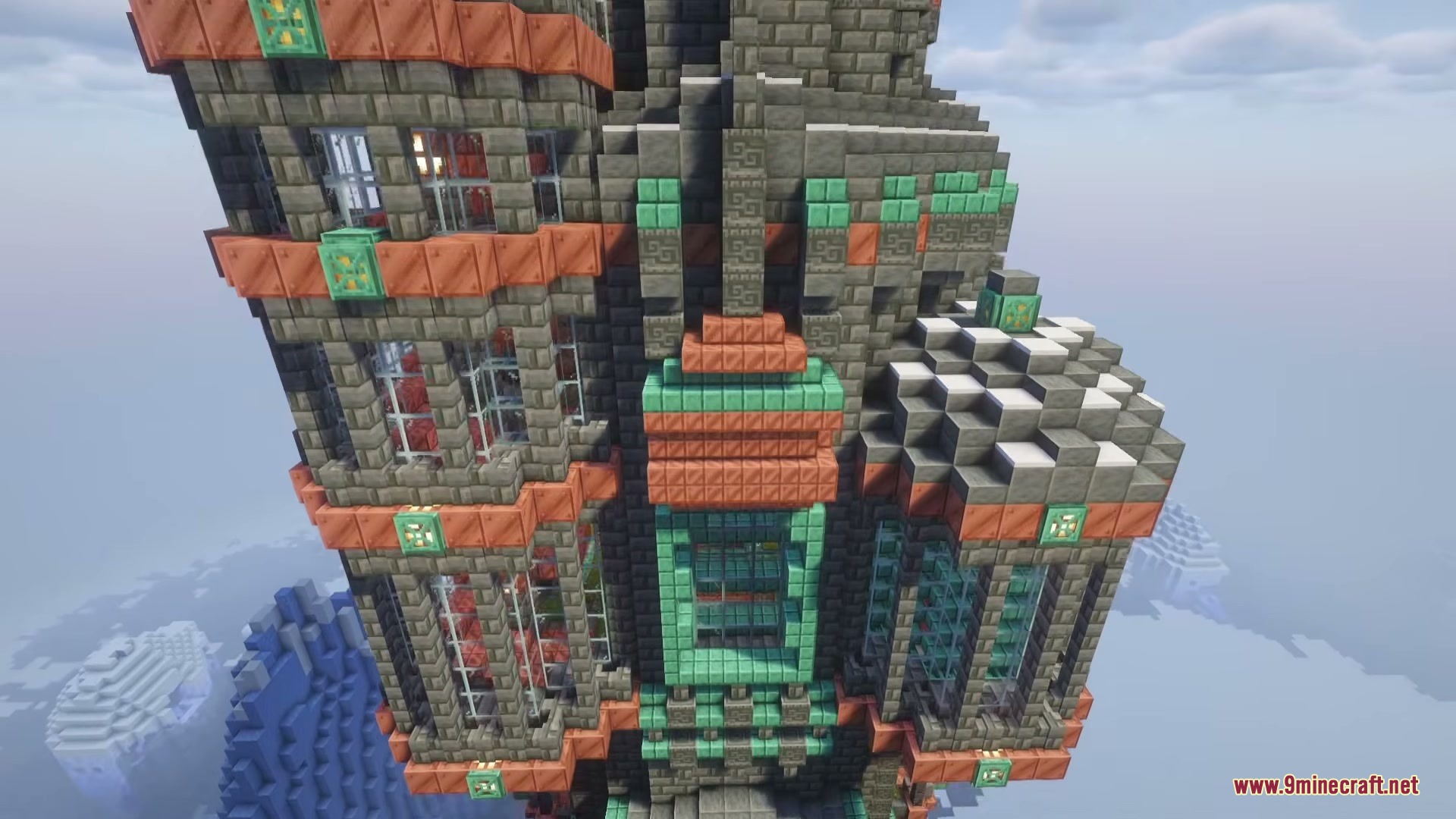 The towers of chambers mod adds a massive tall trial chamber tower structure