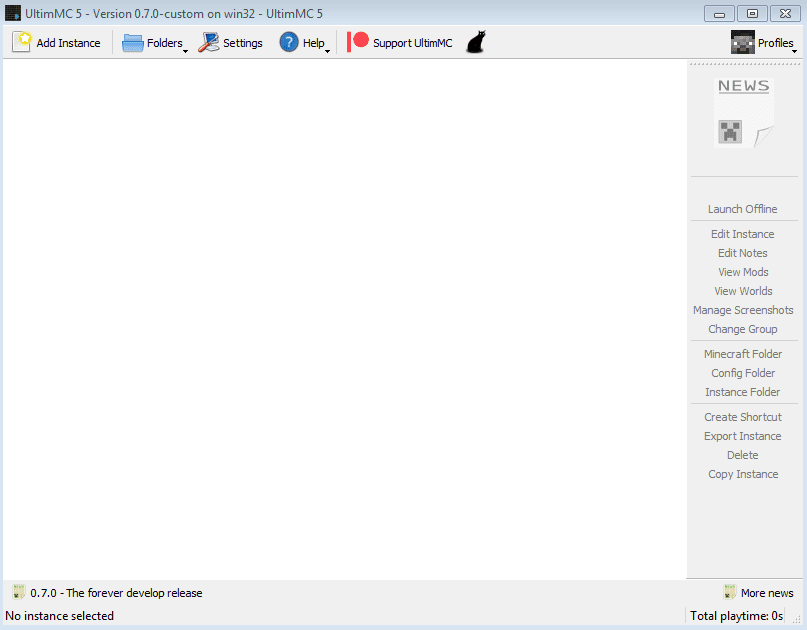 Ultimmc Launcher (26.2, 1.20.1) – Play Minecraft Without Account 3 Ultimmc launcher screenshots 2