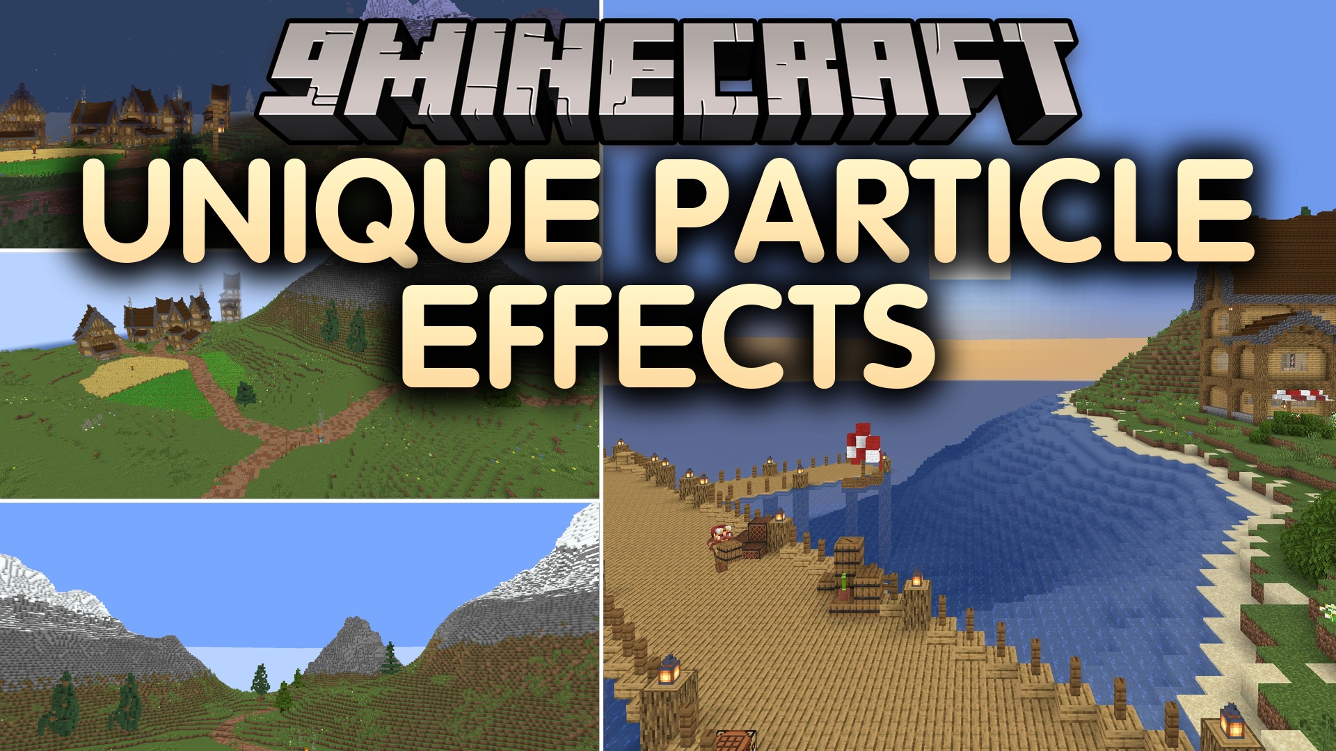 Unique Particle Effects Shaders (26.2, 1.20.1) – Distinct Potion Bubble Shapes