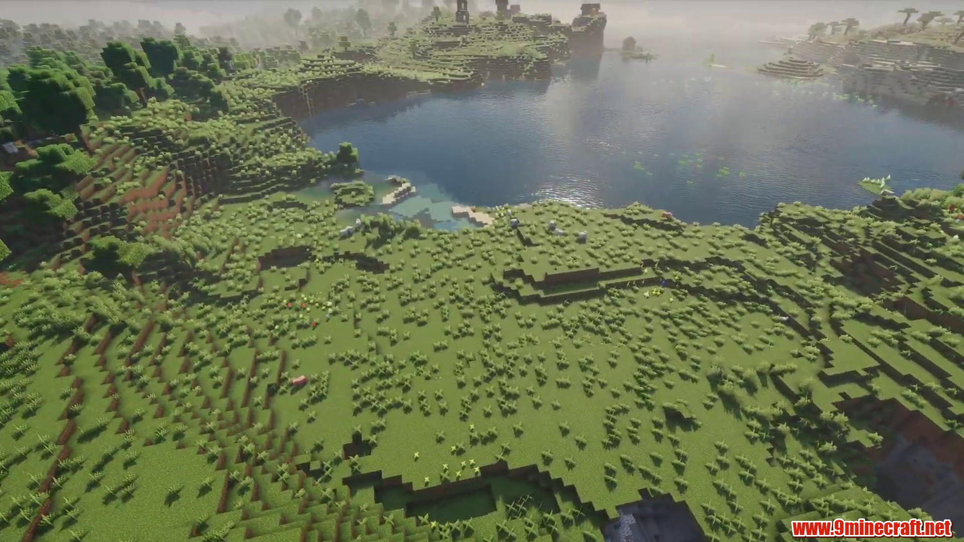 Village Starts With Room To Grow: 12 Minecraft Seeds (26.2, 1.21.11) – Java/Bedrock Edition 3 Scenic terrain from minecraft seed 6025439450037292293