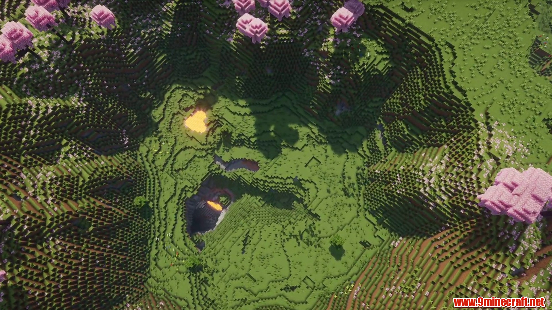 Village Starts With Room To Grow: 12 Minecraft Seeds (26.2, 1.21.11) – Java/Bedrock Edition 16 Sakura village seed in minecraft seed 4809593936914139525