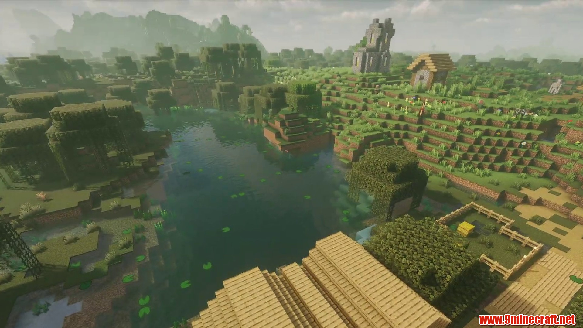 Village Starts With Room To Grow: 12 Minecraft Seeds (26.2, 1.21.11) – Java/Bedrock Edition 23 Scenic terrain from minecraft seed -67374866117424233