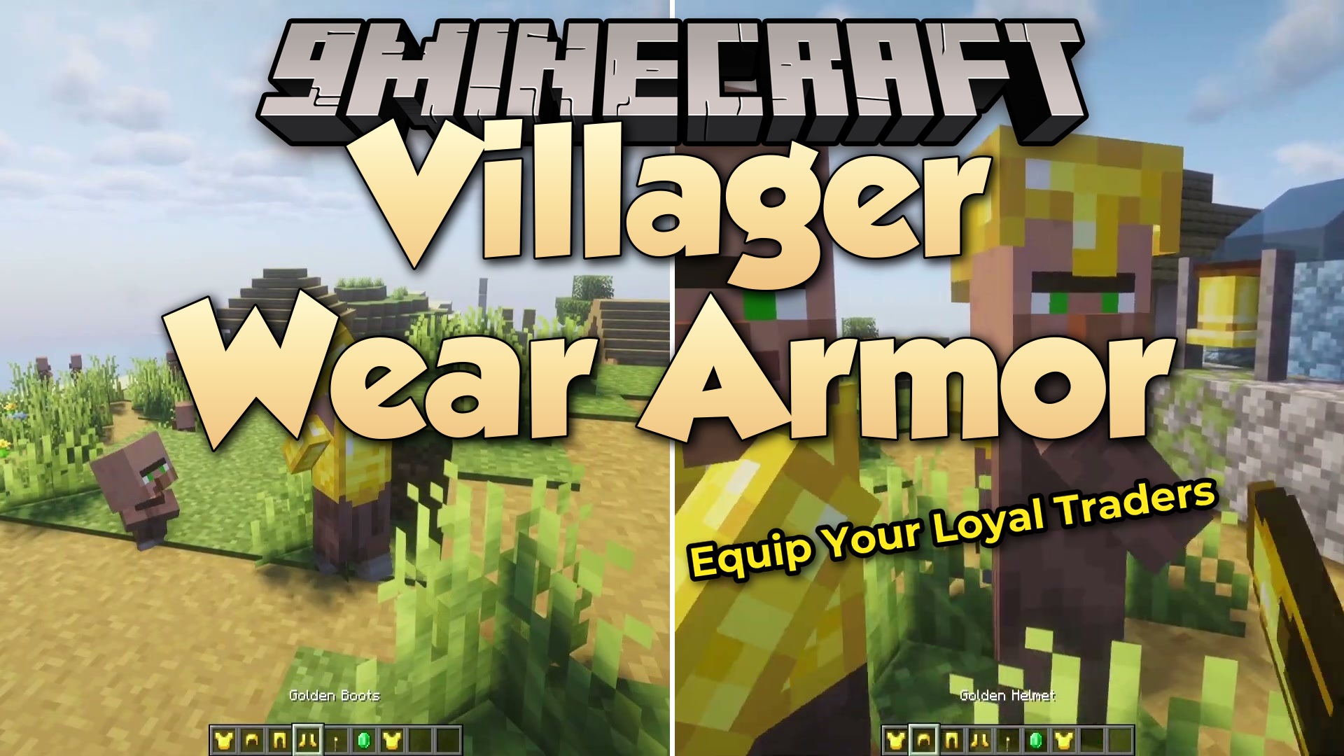 Villager Wear Armor Mod (26.2, 1.20.1) – Protect Your Village Traders